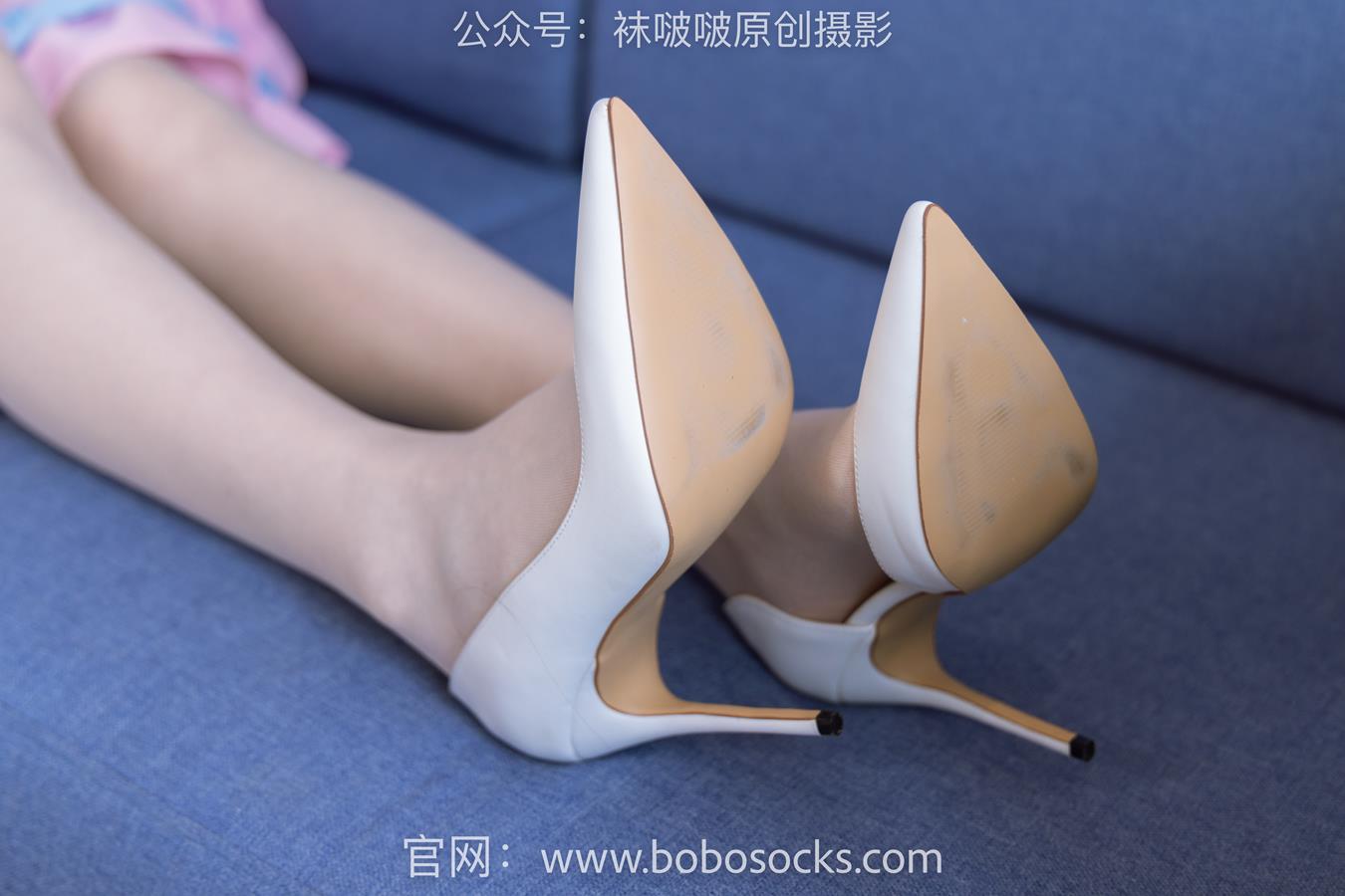 图片[25]-[BoBoSocks袜啵啵]NO.154 小甜豆-两双高跟鞋、珠光白丝、女仆装[200P] – 速更版-美库