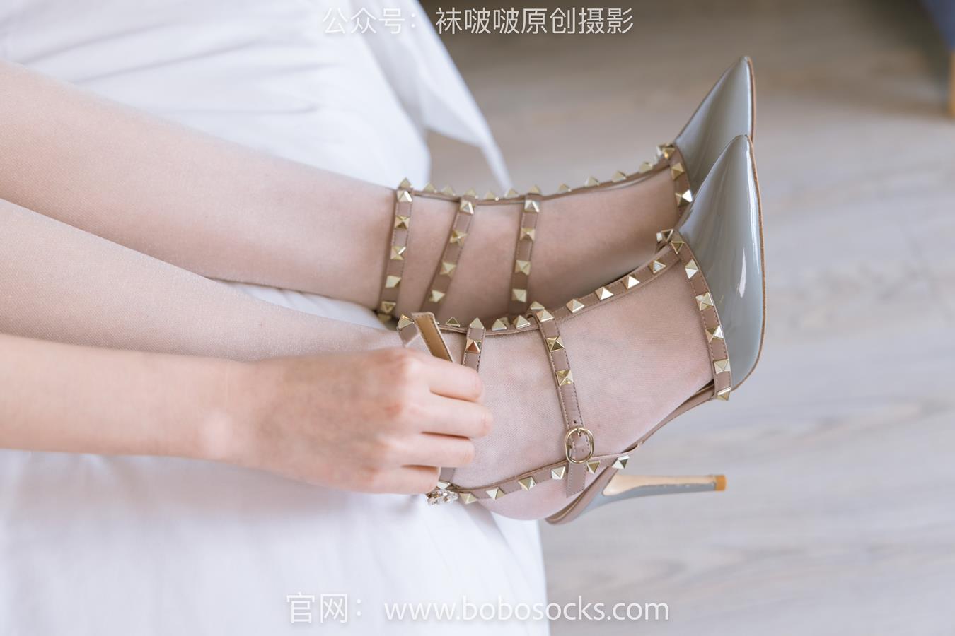 图片[74]-[BoBoSocks袜啵啵]NO.154 小甜豆-两双高跟鞋、珠光白丝、女仆装[200P] – 速更版-美库