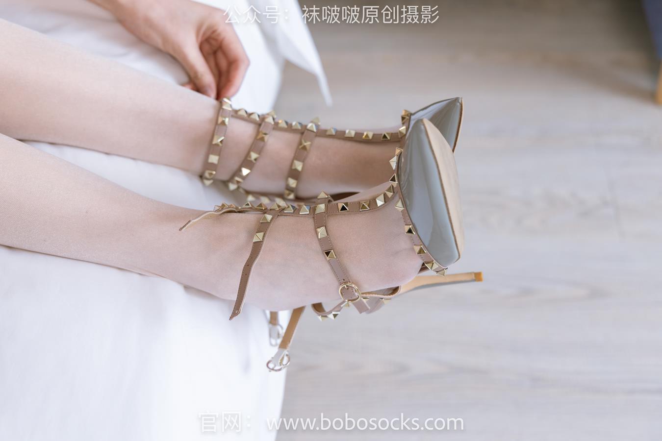 图片[75]-[BoBoSocks袜啵啵]NO.154 小甜豆-两双高跟鞋、珠光白丝、女仆装[200P] – 速更版-美库