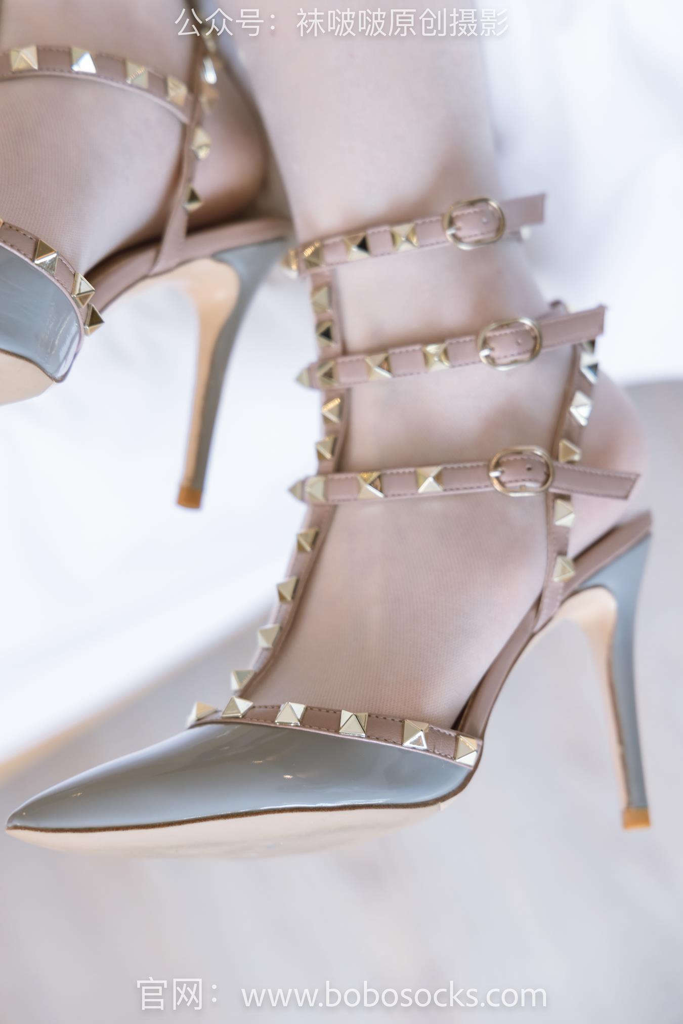 图片[110]-[BoBoSocks袜啵啵]NO.154 小甜豆-两双高跟鞋、珠光白丝、女仆装[200P] – 速更版-美库