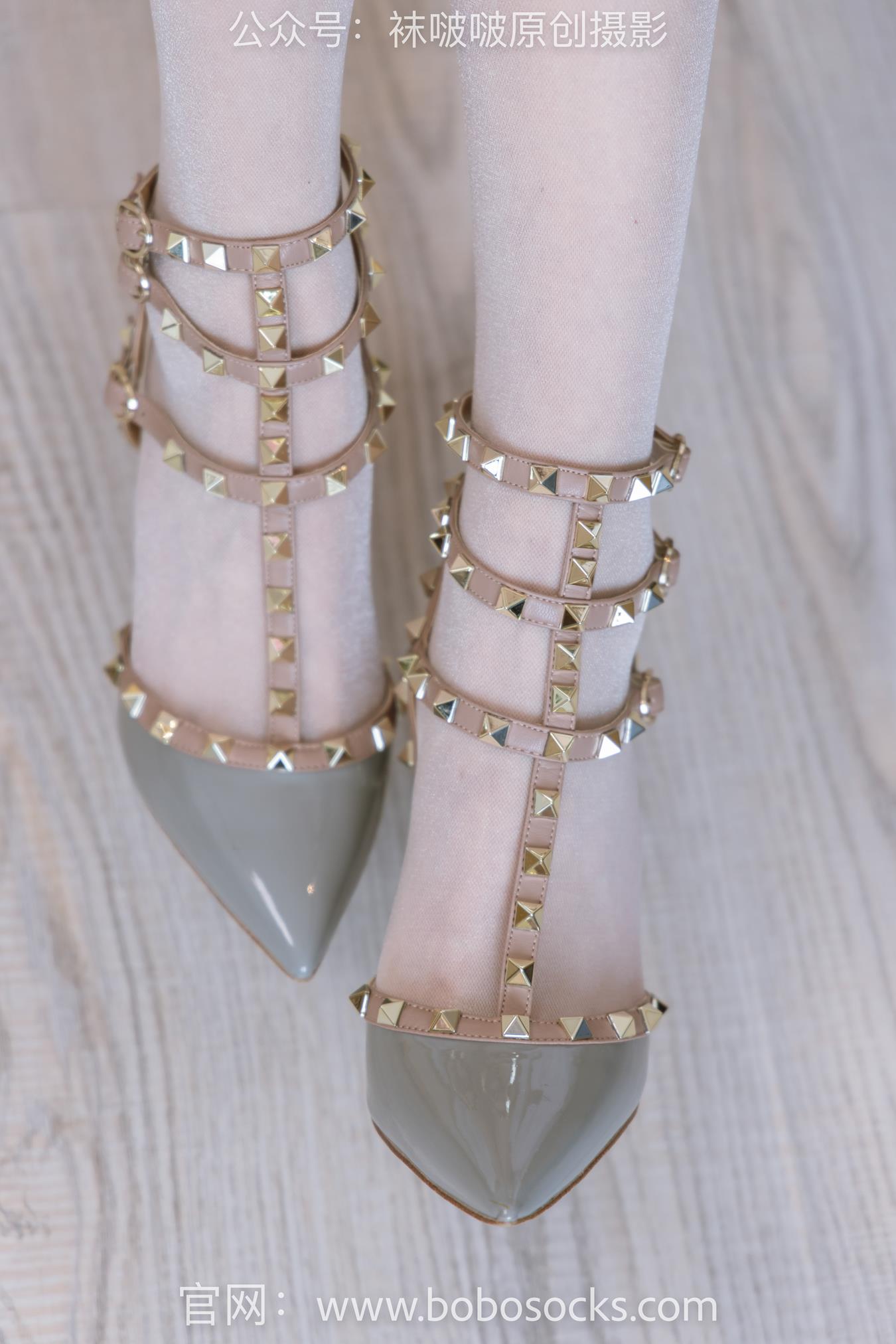 图片[124]-[BoBoSocks袜啵啵]NO.154 小甜豆-两双高跟鞋、珠光白丝、女仆装[200P] – 速更版-美库