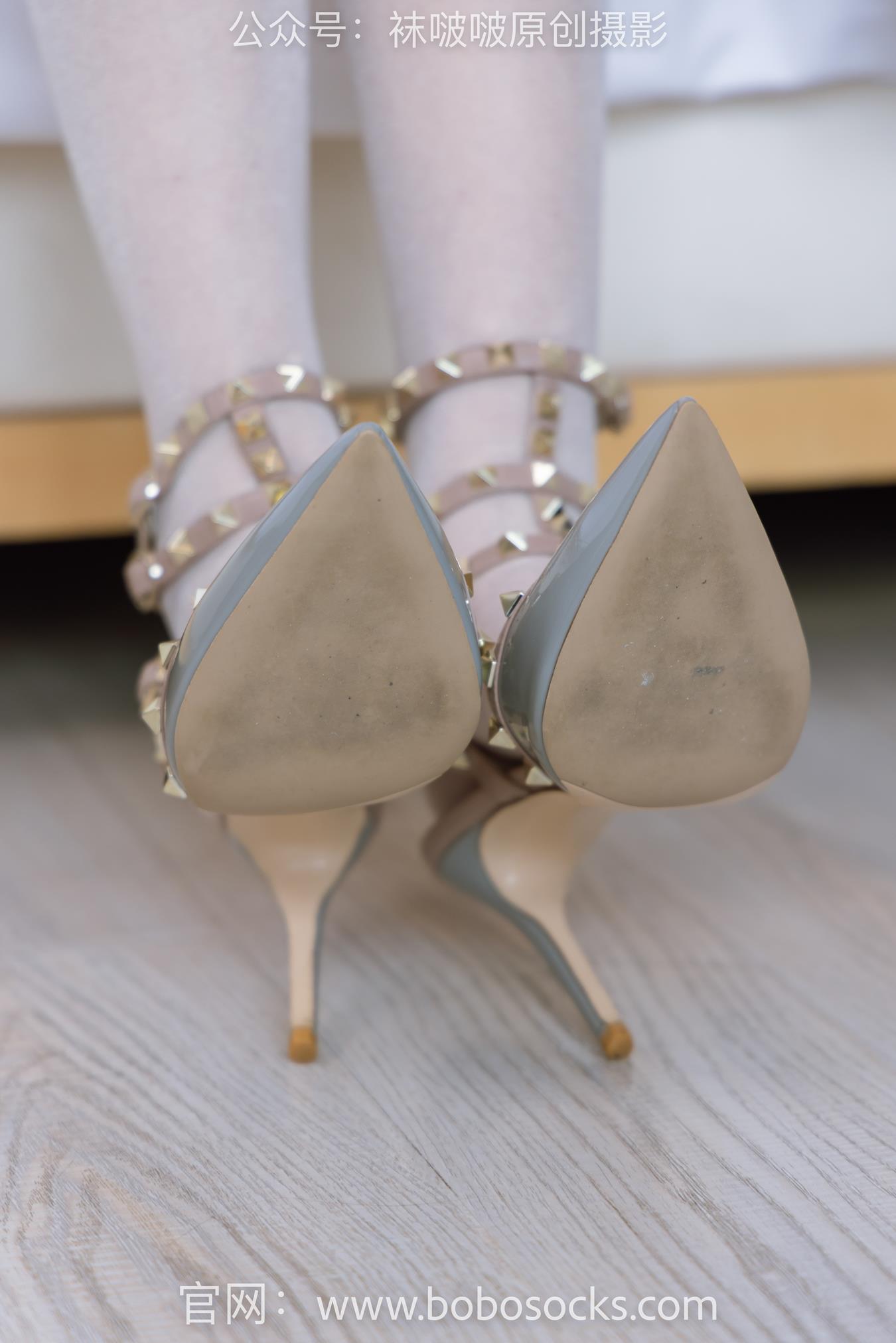图片[125]-[BoBoSocks袜啵啵]NO.154 小甜豆-两双高跟鞋、珠光白丝、女仆装[200P] – 速更版-美库
