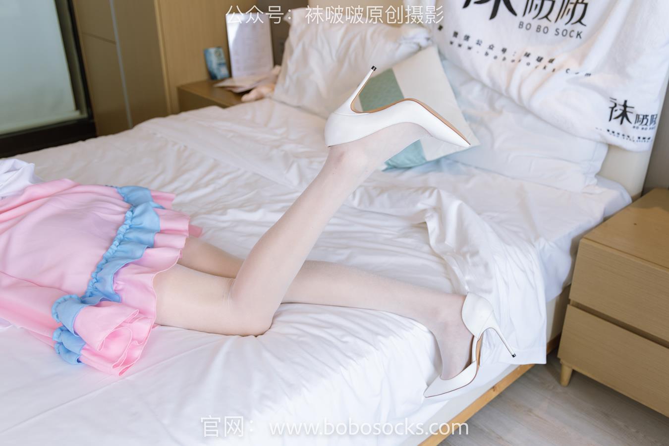 图片[155]-[BoBoSocks袜啵啵]NO.154 小甜豆-两双高跟鞋、珠光白丝、女仆装[200P] – 速更版-美库