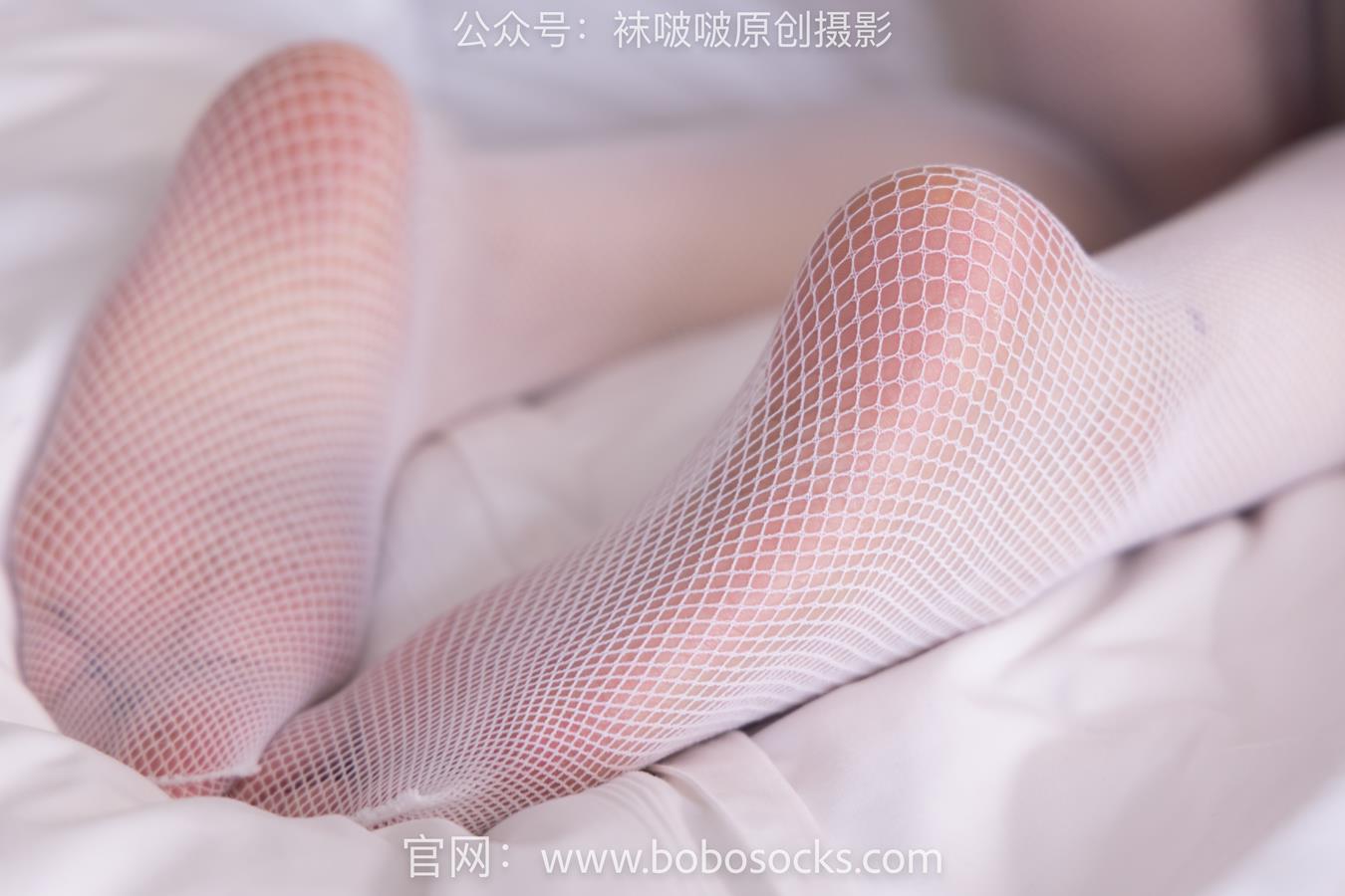 图片[43]-[BoBoSocks袜啵啵]NO.156 小甜豆稚予-高跟凉鞋、黑渔网袜、白渔网袜、珠光咖丝肉丝[138P] – 速更版-美库