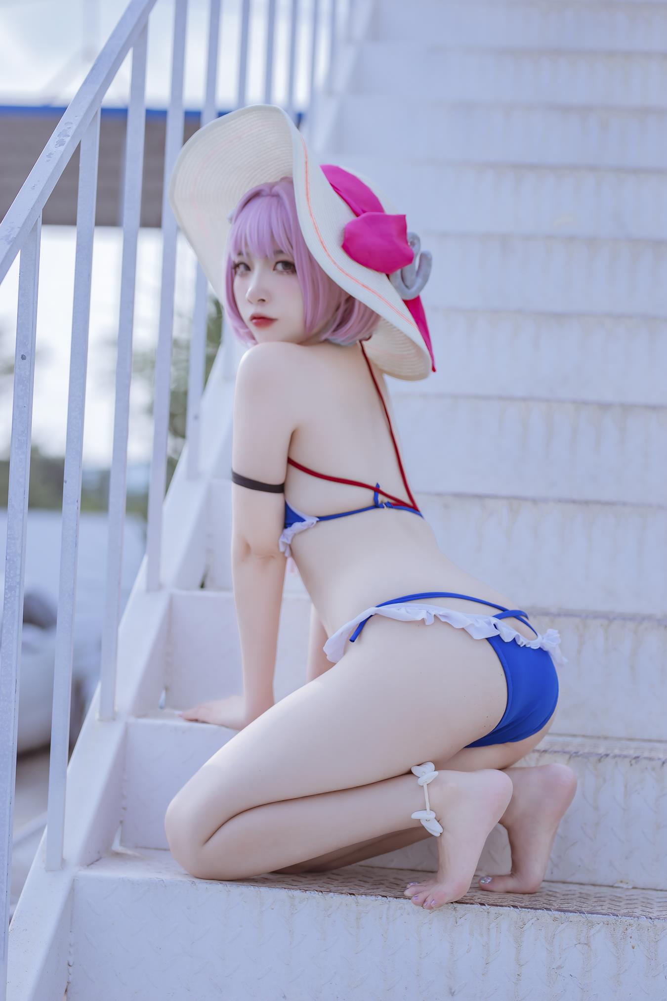 图片[12]-人气Coser二佐Nisa 碧蓝 塔尔图泳装 [23P] – 速更版-美库