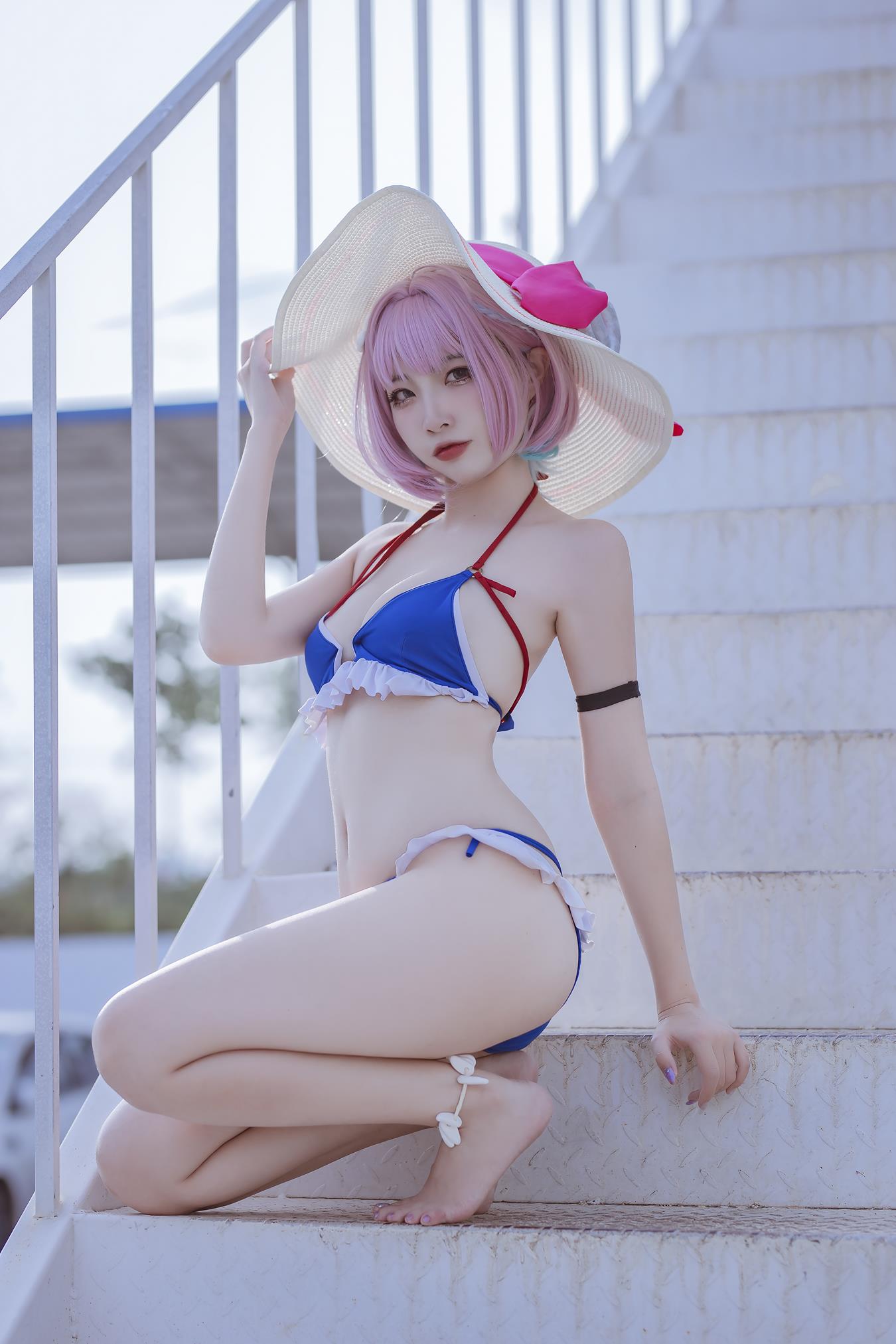 图片[22]-人气Coser二佐Nisa 碧蓝 塔尔图泳装 [23P] – 速更版-美库