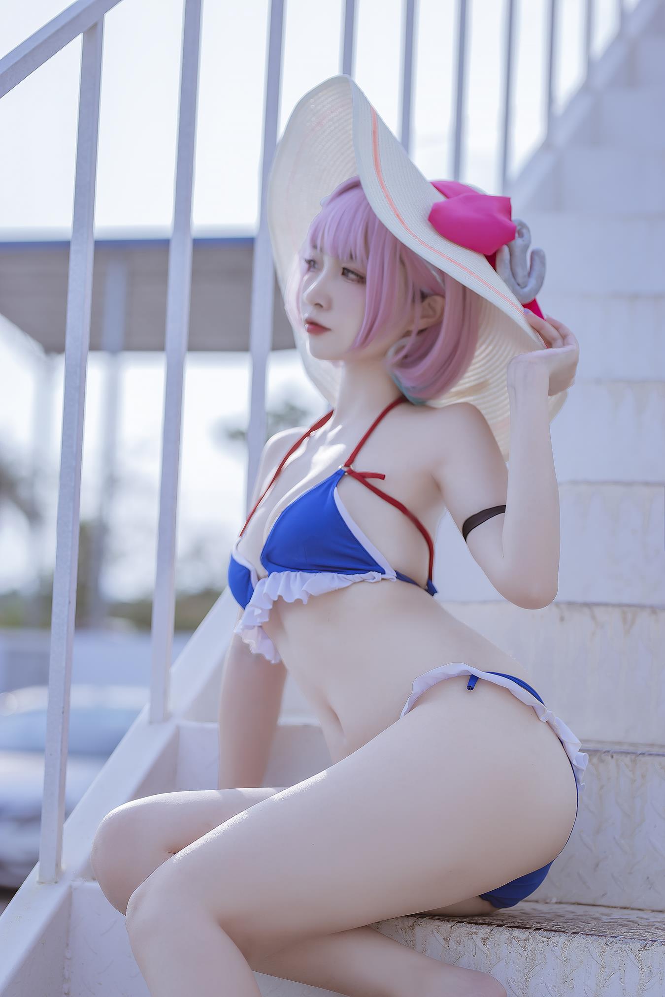 图片[24]-人气Coser二佐Nisa 碧蓝 塔尔图泳装 [23P] – 速更版-美库