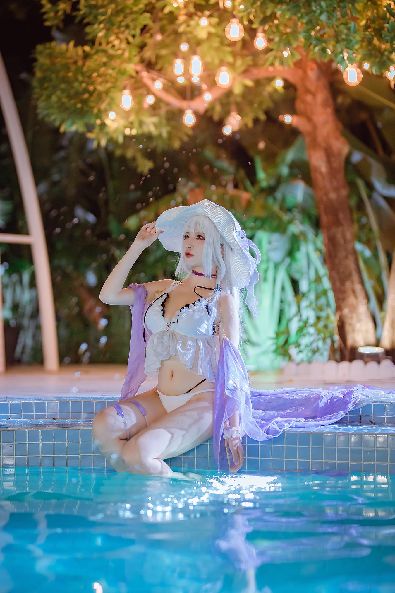 图片[17]-人气Coser二佐Nisa 碧蓝光辉泳装 [26P] – 速更版-美库