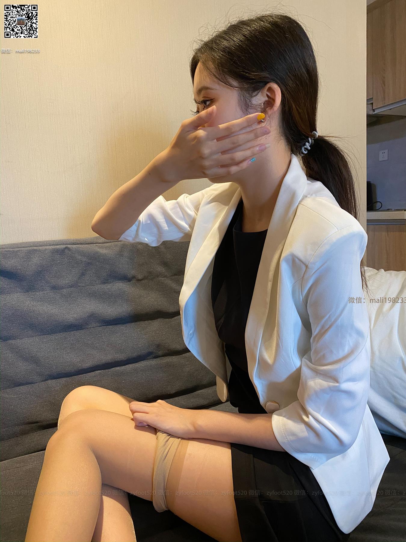 图片[33]-ISS系列 033 欣欣 白西装 [93P] – 速更版-美库