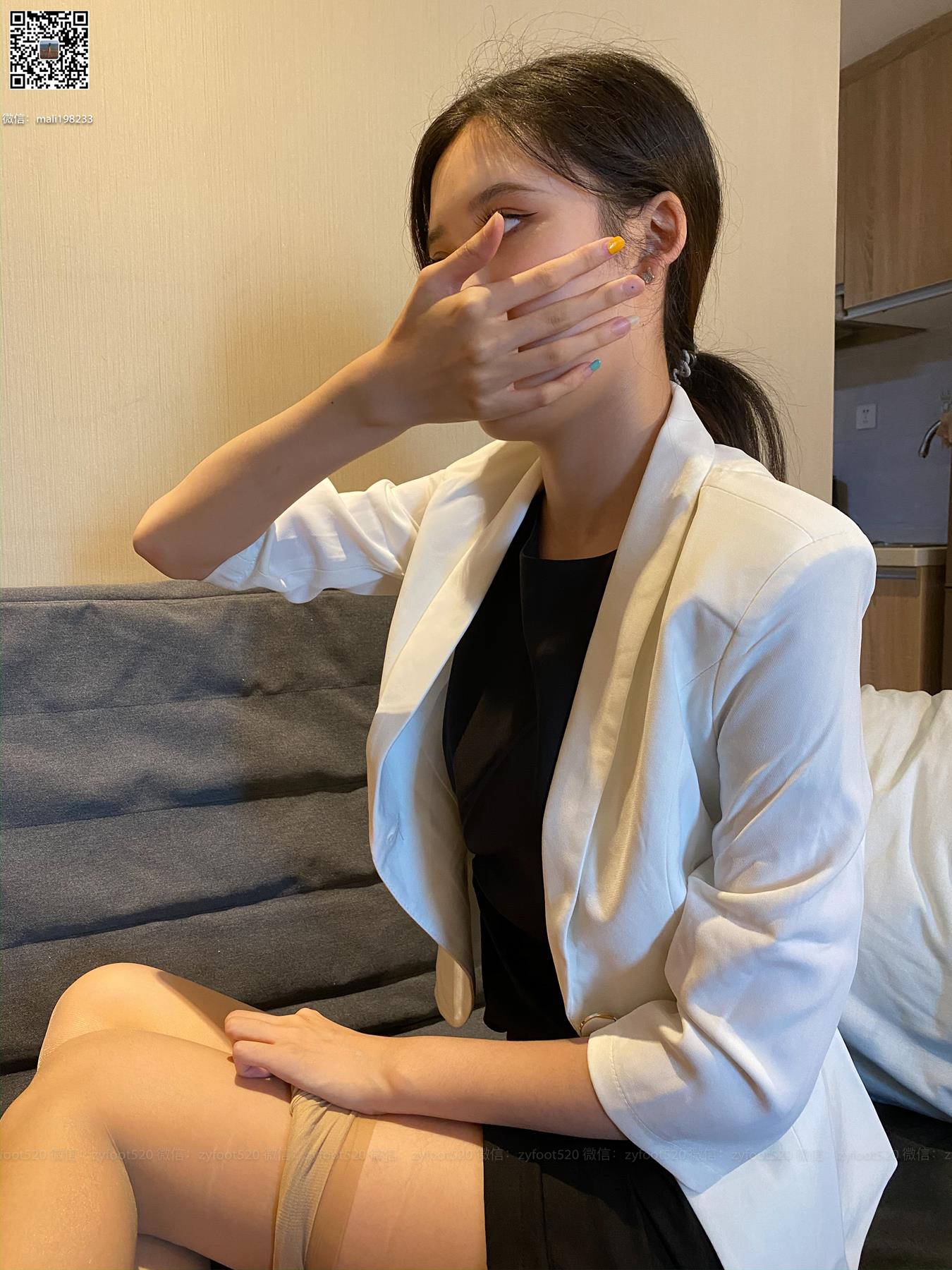 图片[54]-ISS系列 033 欣欣 白西装 [93P] – 速更版-美库