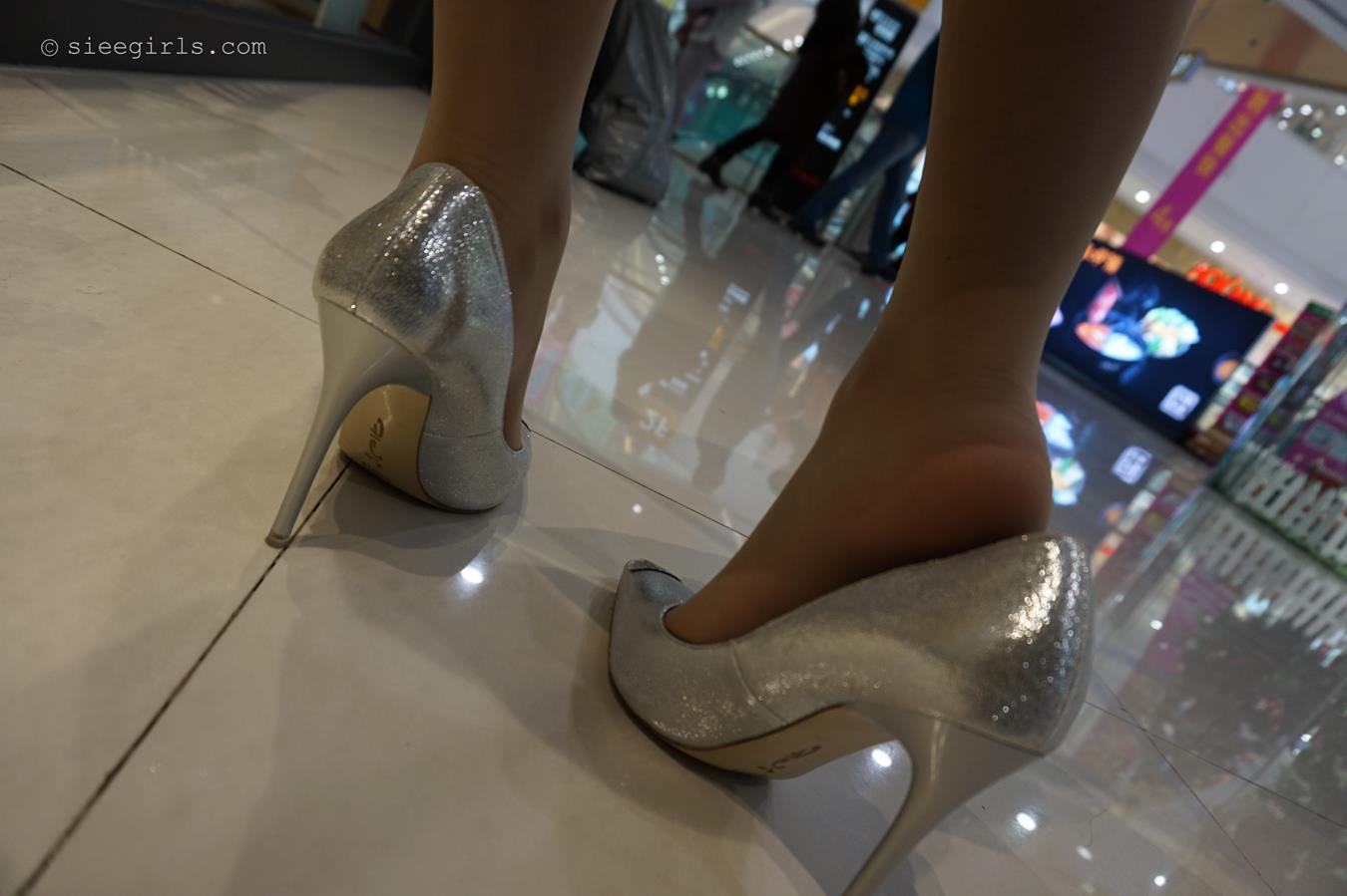 图片[11]-[SIEE丝意]新刊 依依 银色高跟鞋[83P] – 速更版-美库