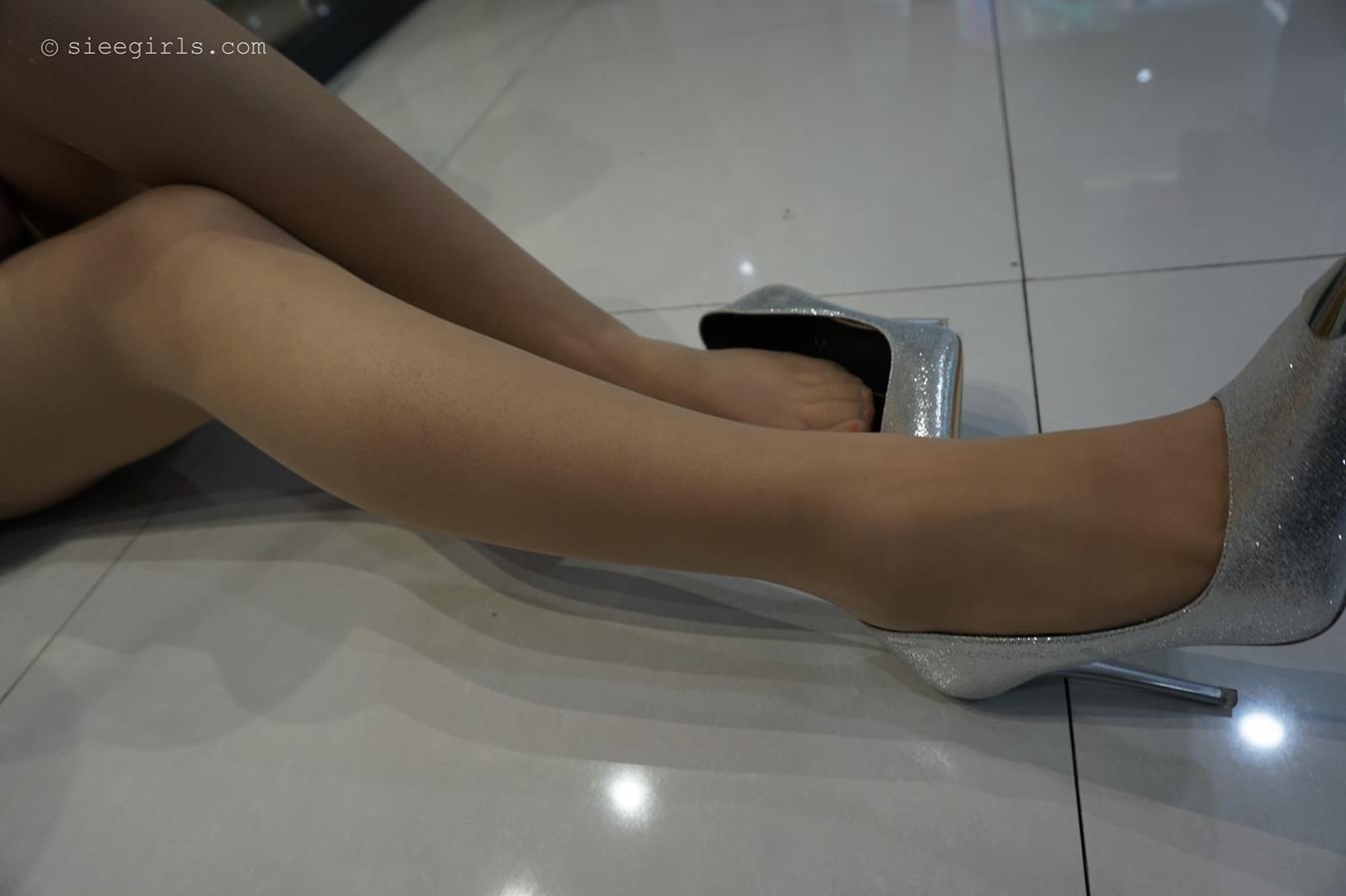 图片[65]-[SIEE丝意]新刊 依依 银色高跟鞋[83P] – 速更版-美库