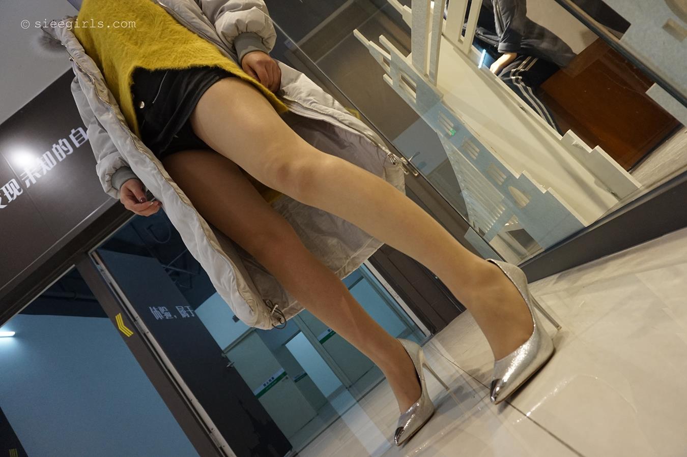 图片[77]-[SIEE丝意]新刊 依依 银色高跟鞋[83P] – 速更版-美库