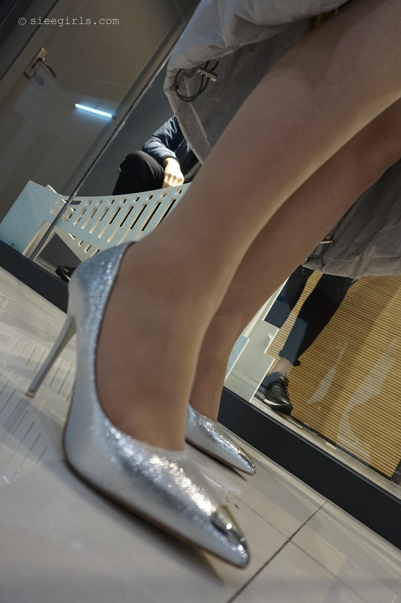 图片[82]-[SIEE丝意]新刊 依依 银色高跟鞋[83P] – 速更版-美库