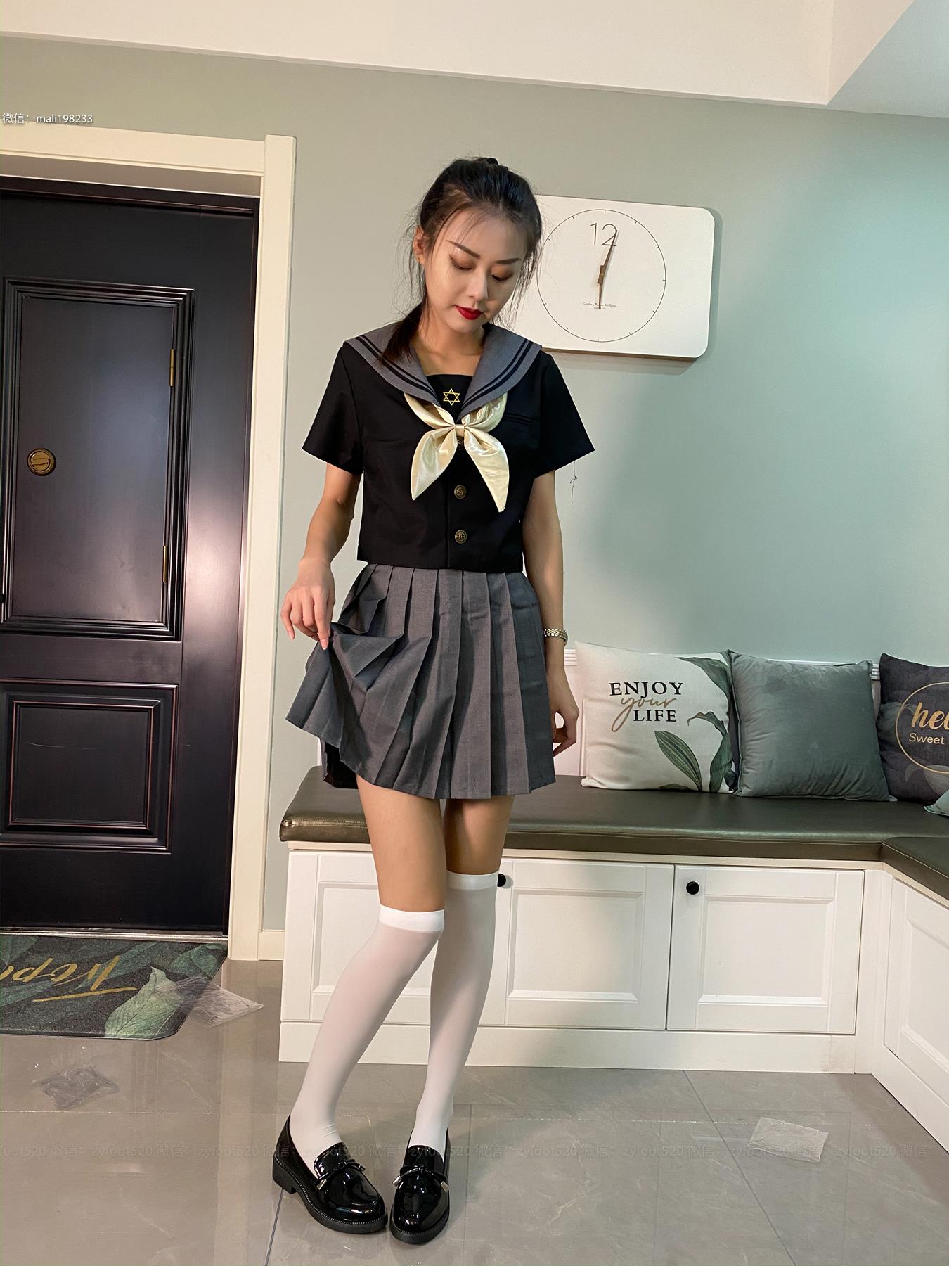 图片[33]-ISS系列 035 洋洋 JK白 [57P] – 速更版-美库