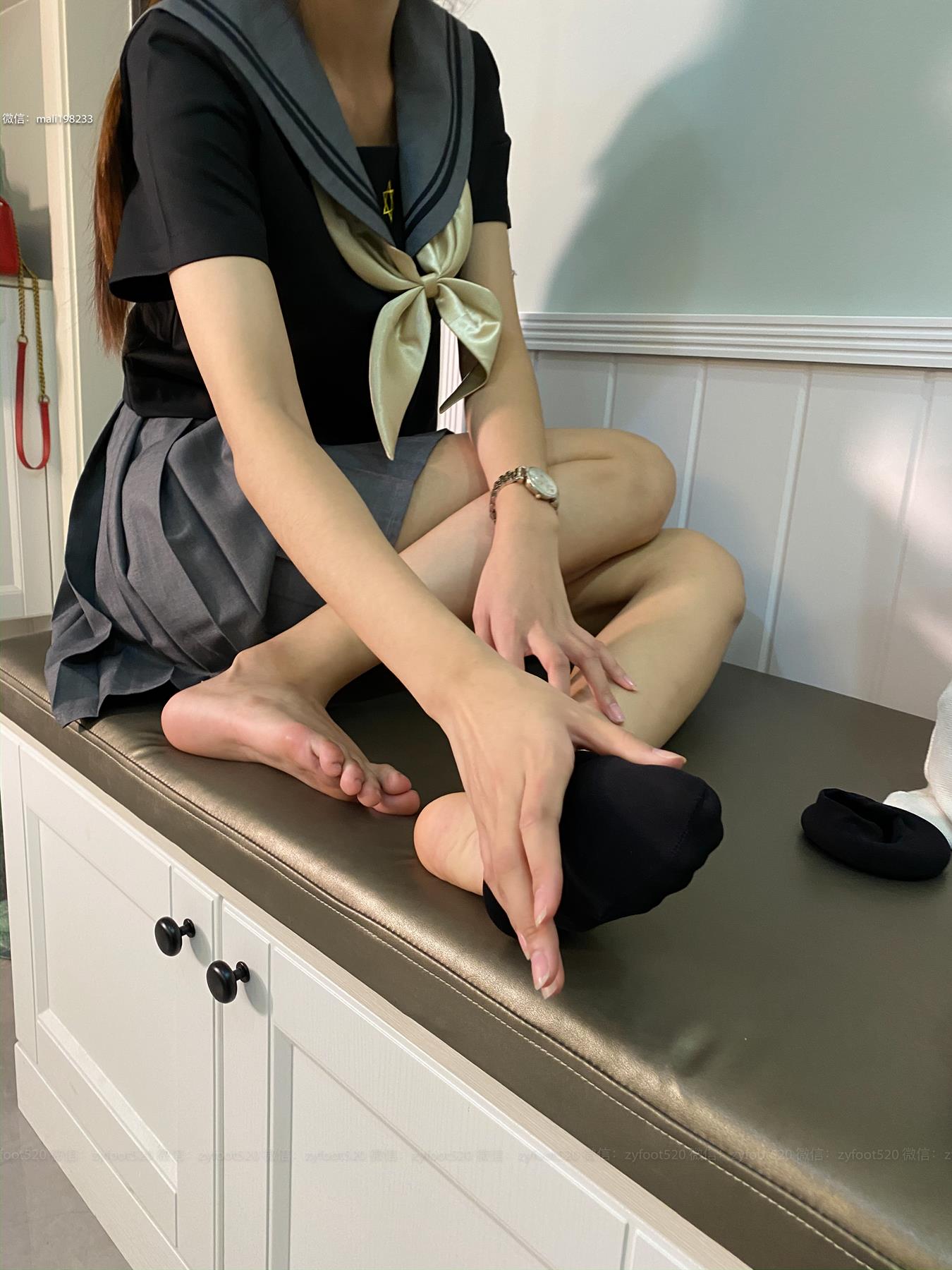 图片[19]-ISS系列 036 洋洋 JK黑 [119P] – 速更版-美库