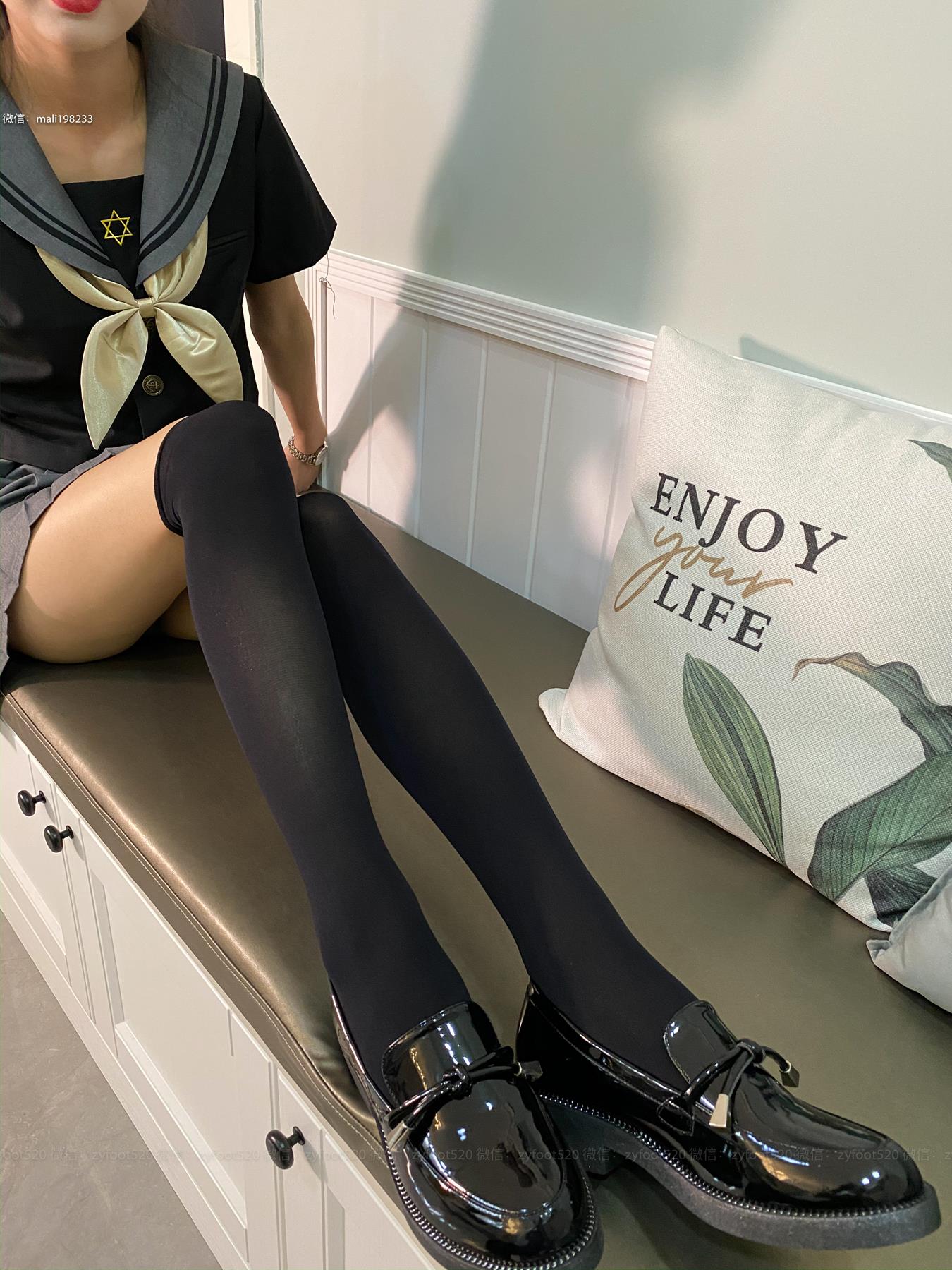 图片[78]-ISS系列 036 洋洋 JK黑 [119P] – 速更版-美库