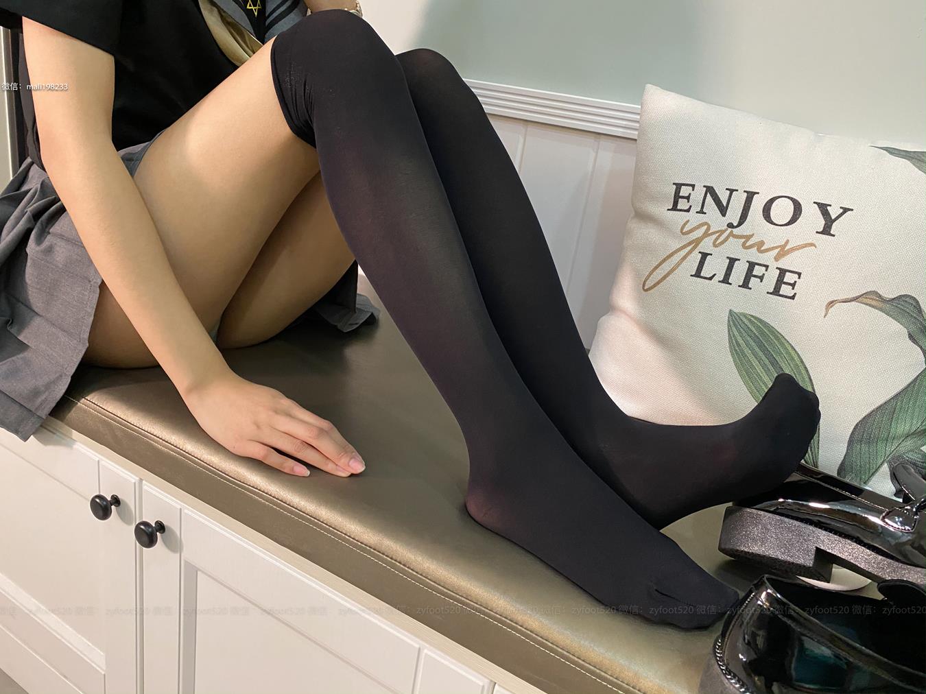 图片[81]-ISS系列 036 洋洋 JK黑 [119P] – 速更版-美库