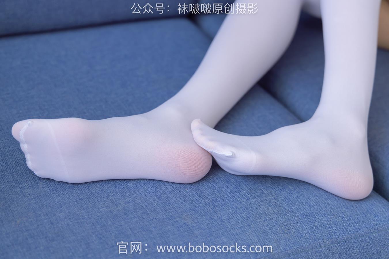 图片[21]-[BoBoSocks袜啵啵]NO.157 稚予-高跟鞋、白丝大腿袜、裸足[140] – 速更版-美库