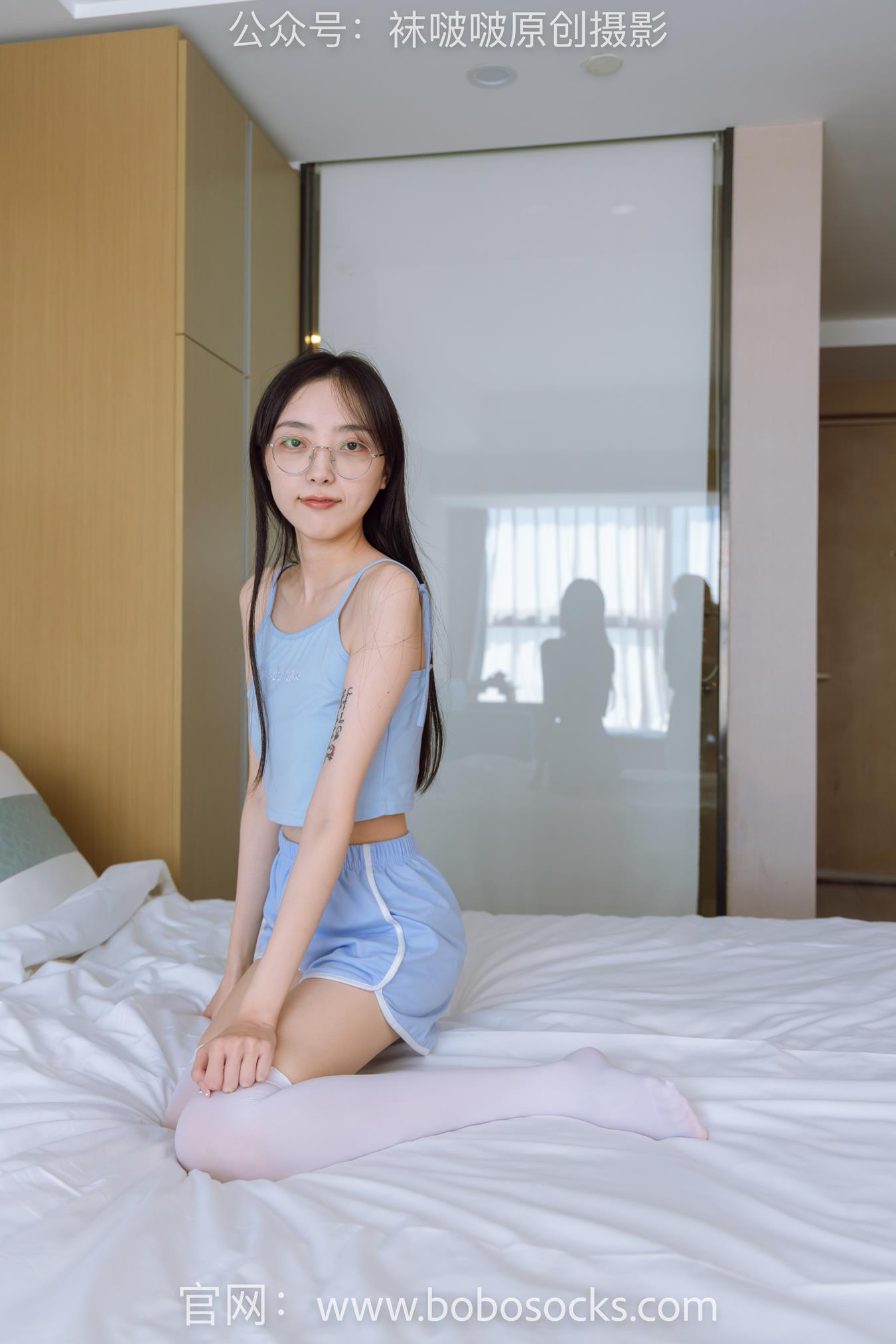 图片[41]-[BoBoSocks袜啵啵]NO.157 稚予-高跟鞋、白丝大腿袜、裸足[140] – 速更版-美库