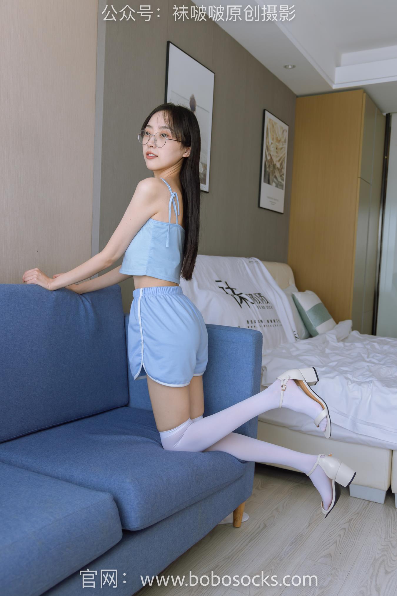 图片[138]-[BoBoSocks袜啵啵]NO.157 稚予-高跟鞋、白丝大腿袜、裸足[140] – 速更版-美库