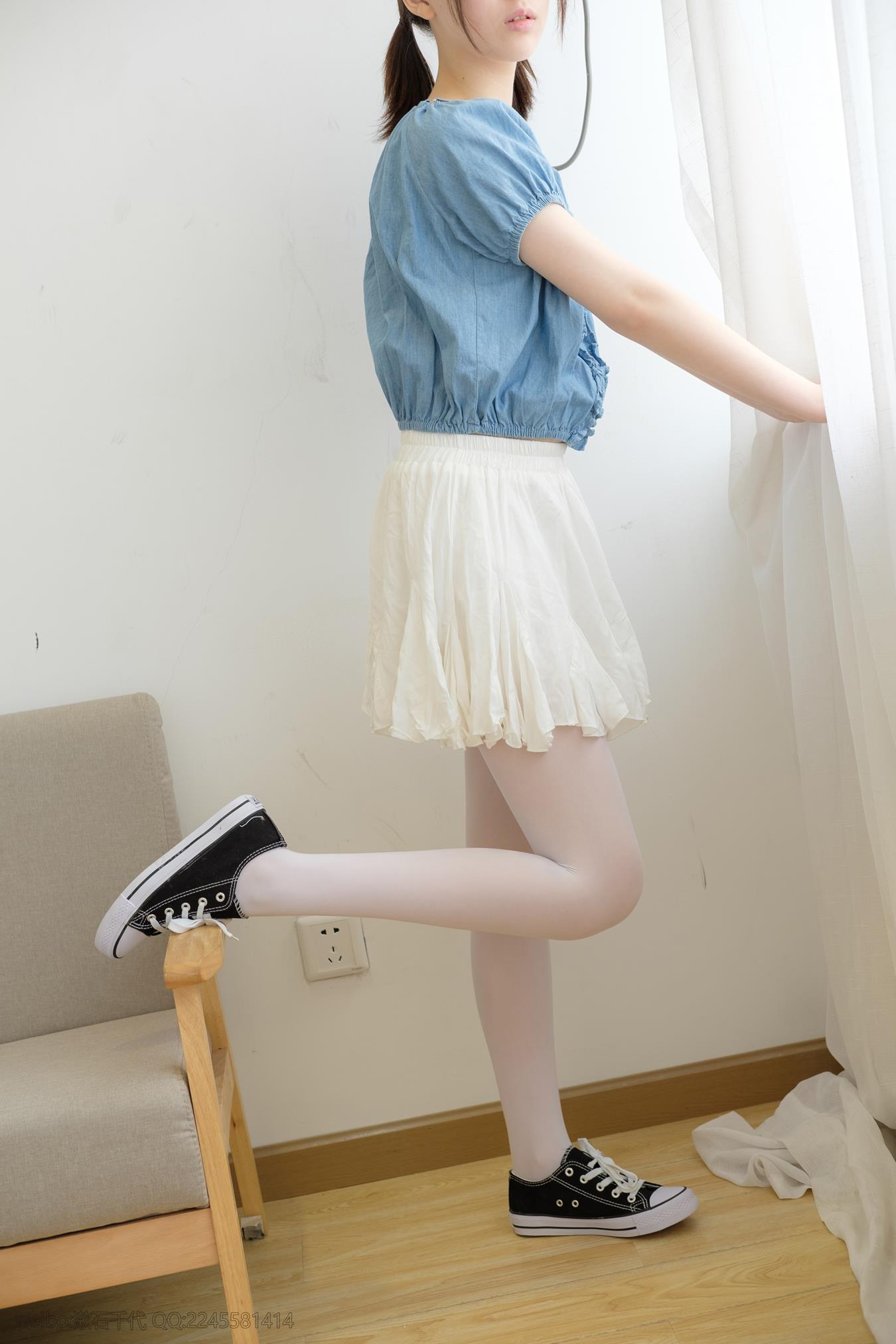 图片[18]-轻兰映画少女写真 Blue and White [116P] – 速更版-美库