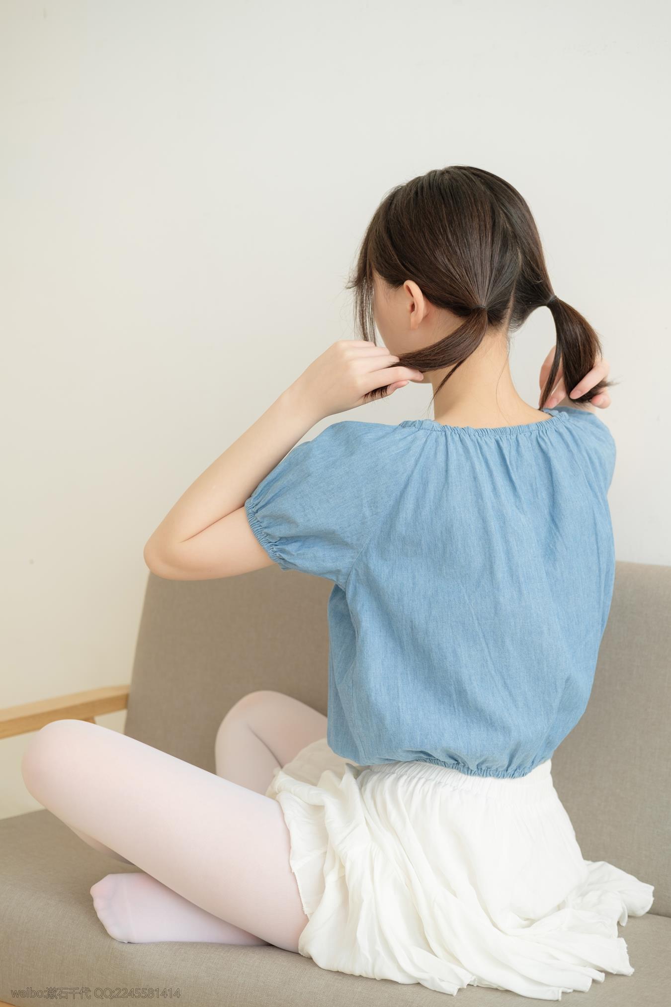 图片[86]-轻兰映画少女写真 Blue and White [116P] – 速更版-美库