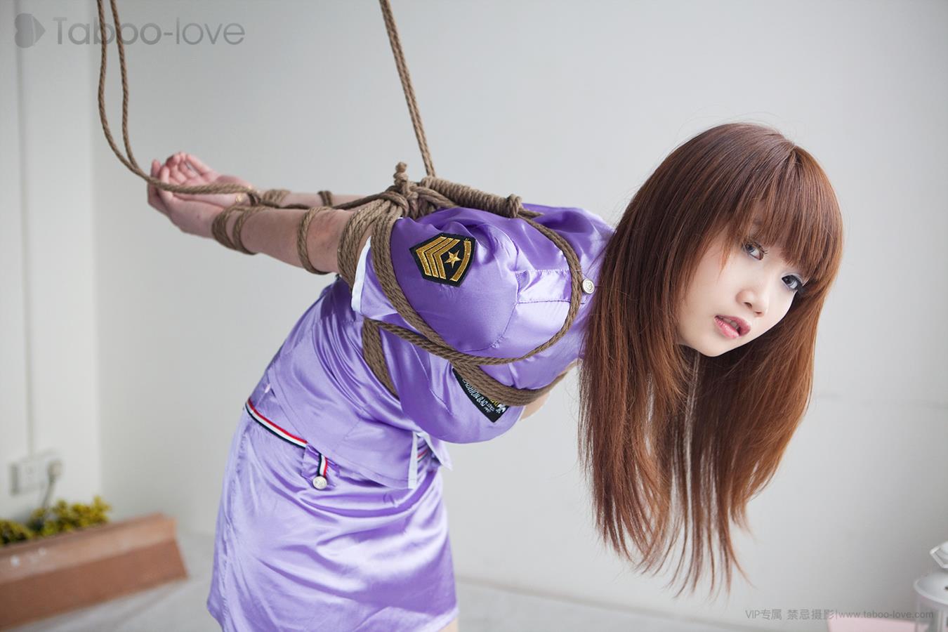 图片[14]-[禁忌摄影]Taboo-love NO.077 诱惑紫色空姐[VIP专属][30P] – 速更版-美库