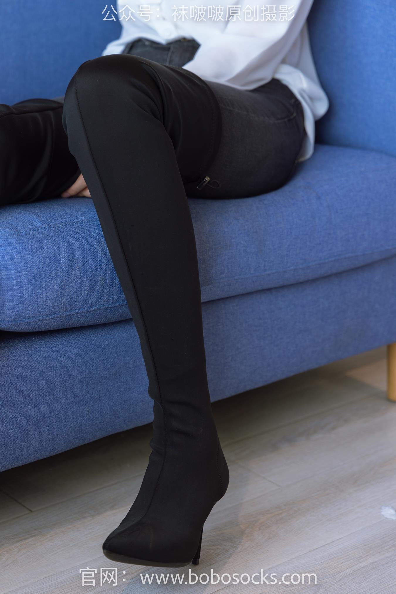 图片[16]-[BoBoSocks袜啵啵]NO.158 小甜豆-高跟长靴、白棉袜、裸足[136P] – 速更版-美库