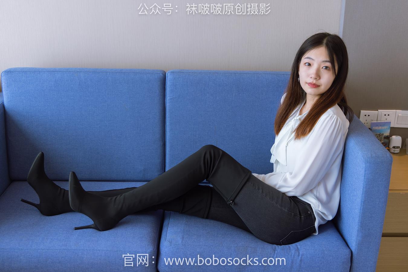 图片[17]-[BoBoSocks袜啵啵]NO.158 小甜豆-高跟长靴、白棉袜、裸足[136P] – 速更版-美库
