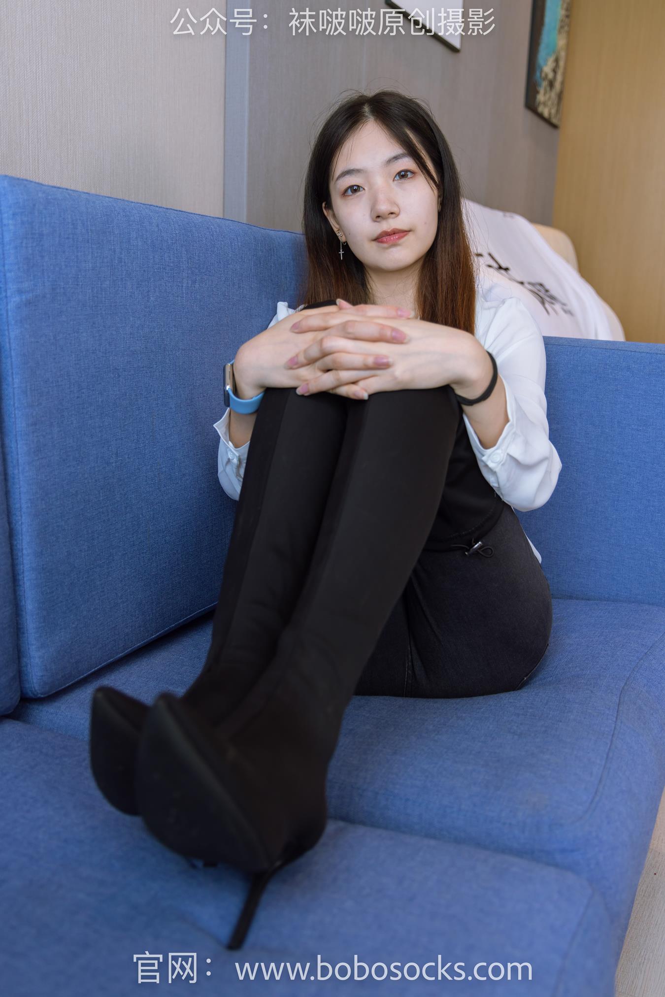 图片[24]-[BoBoSocks袜啵啵]NO.158 小甜豆-高跟长靴、白棉袜、裸足[136P] – 速更版-美库