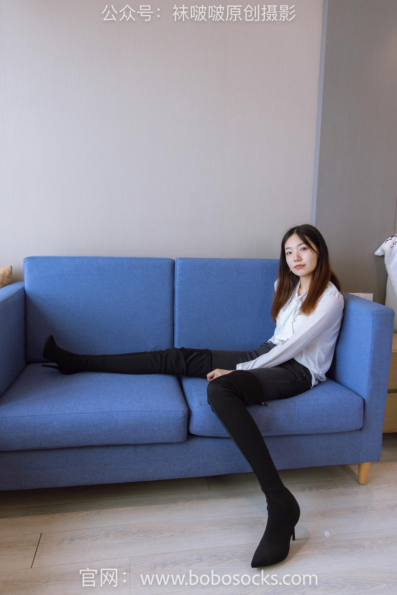 图片[25]-[BoBoSocks袜啵啵]NO.158 小甜豆-高跟长靴、白棉袜、裸足[136P] – 速更版-美库