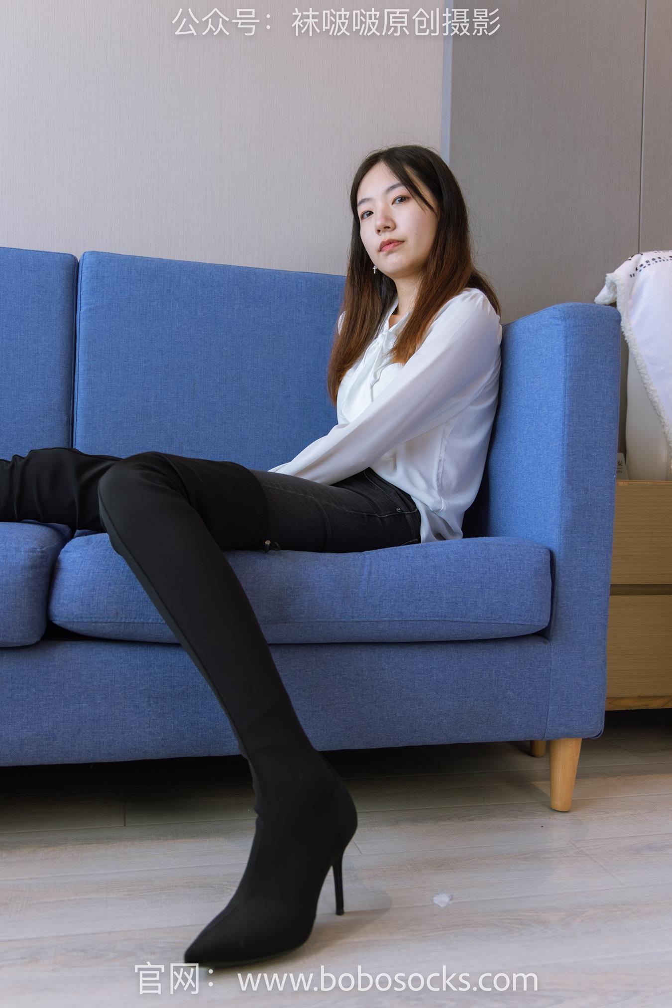 图片[26]-[BoBoSocks袜啵啵]NO.158 小甜豆-高跟长靴、白棉袜、裸足[136P] – 速更版-美库