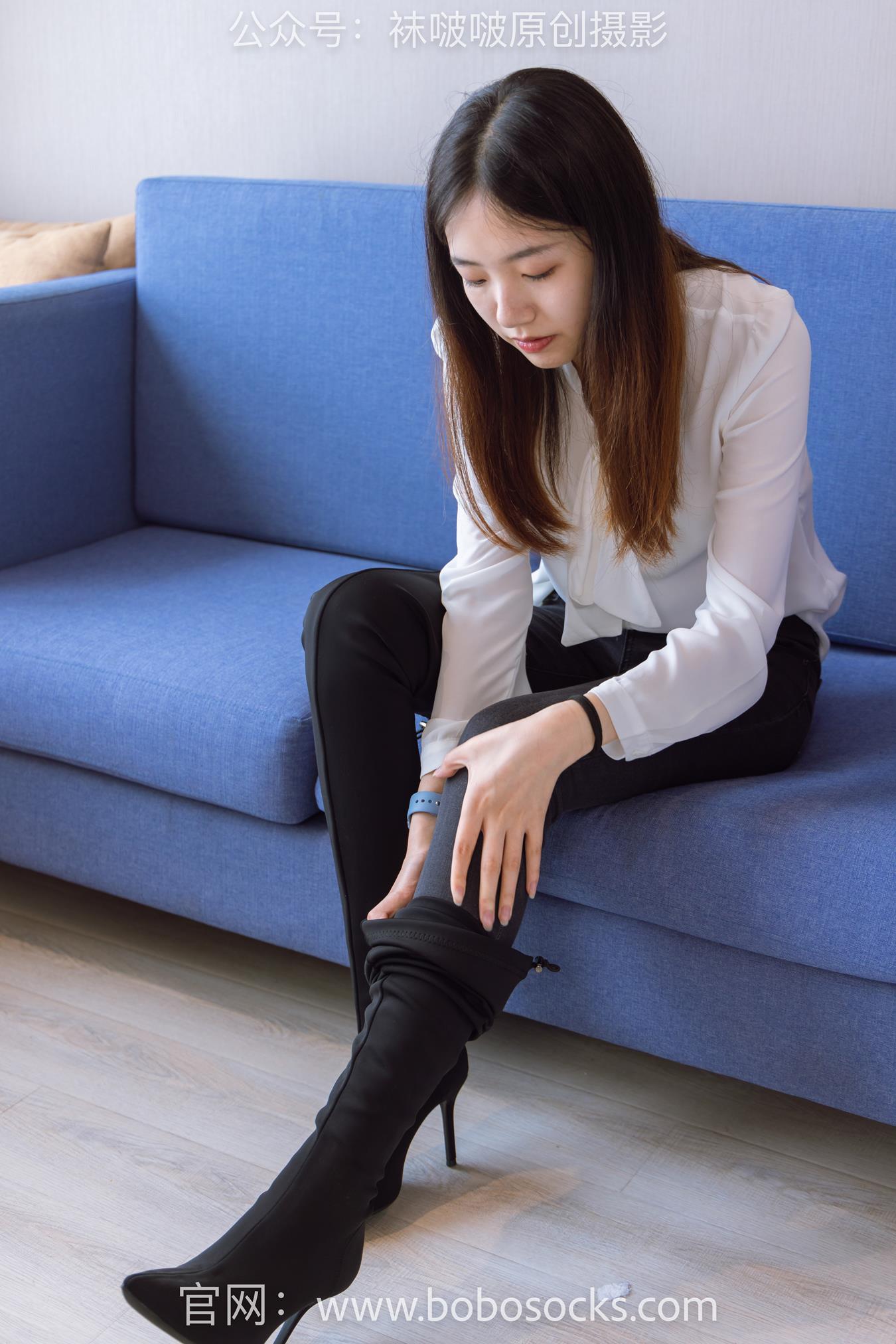 图片[36]-[BoBoSocks袜啵啵]NO.158 小甜豆-高跟长靴、白棉袜、裸足[136P] – 速更版-美库