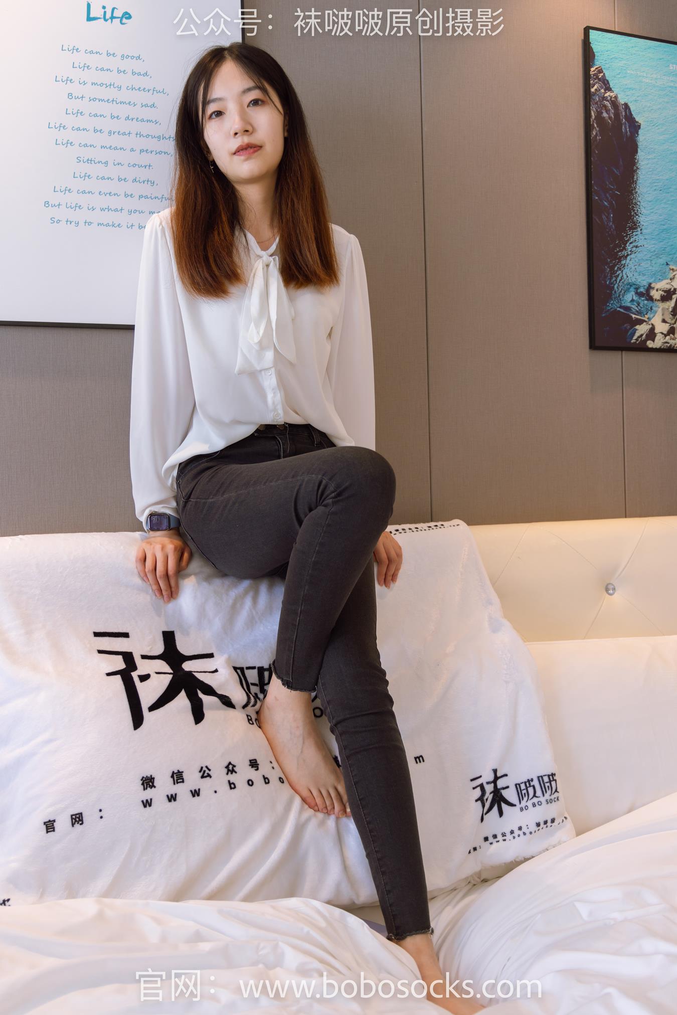 图片[124]-[BoBoSocks袜啵啵]NO.158 小甜豆-高跟长靴、白棉袜、裸足[136P] – 速更版-美库