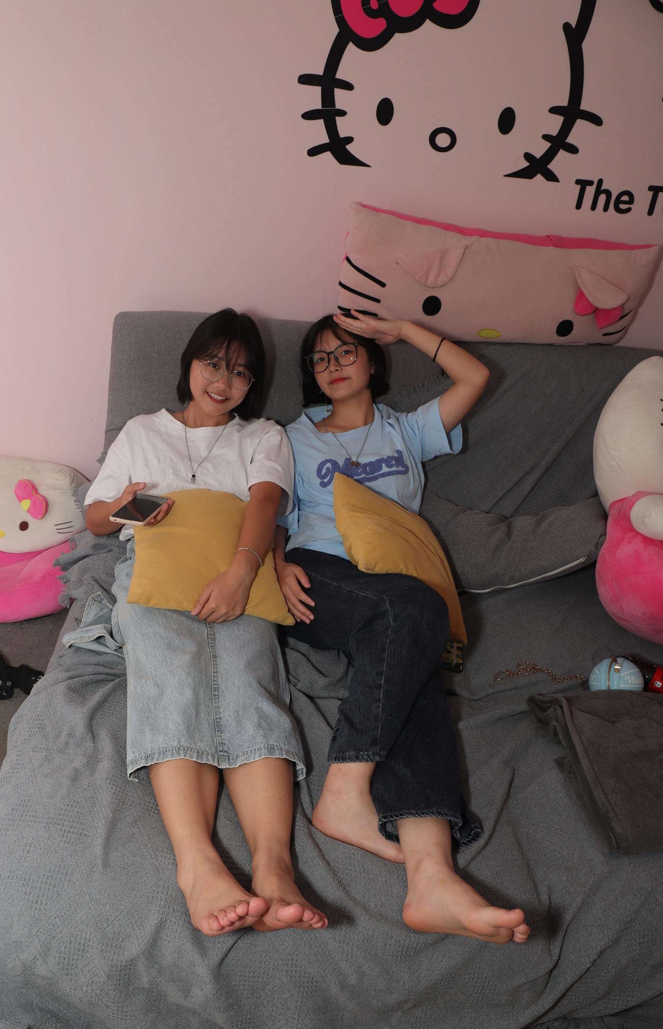 图片[23]-Pary摄影 NO.010 可爱的新模彤彤与小谊脚底秀[101P] – 速更版-美库