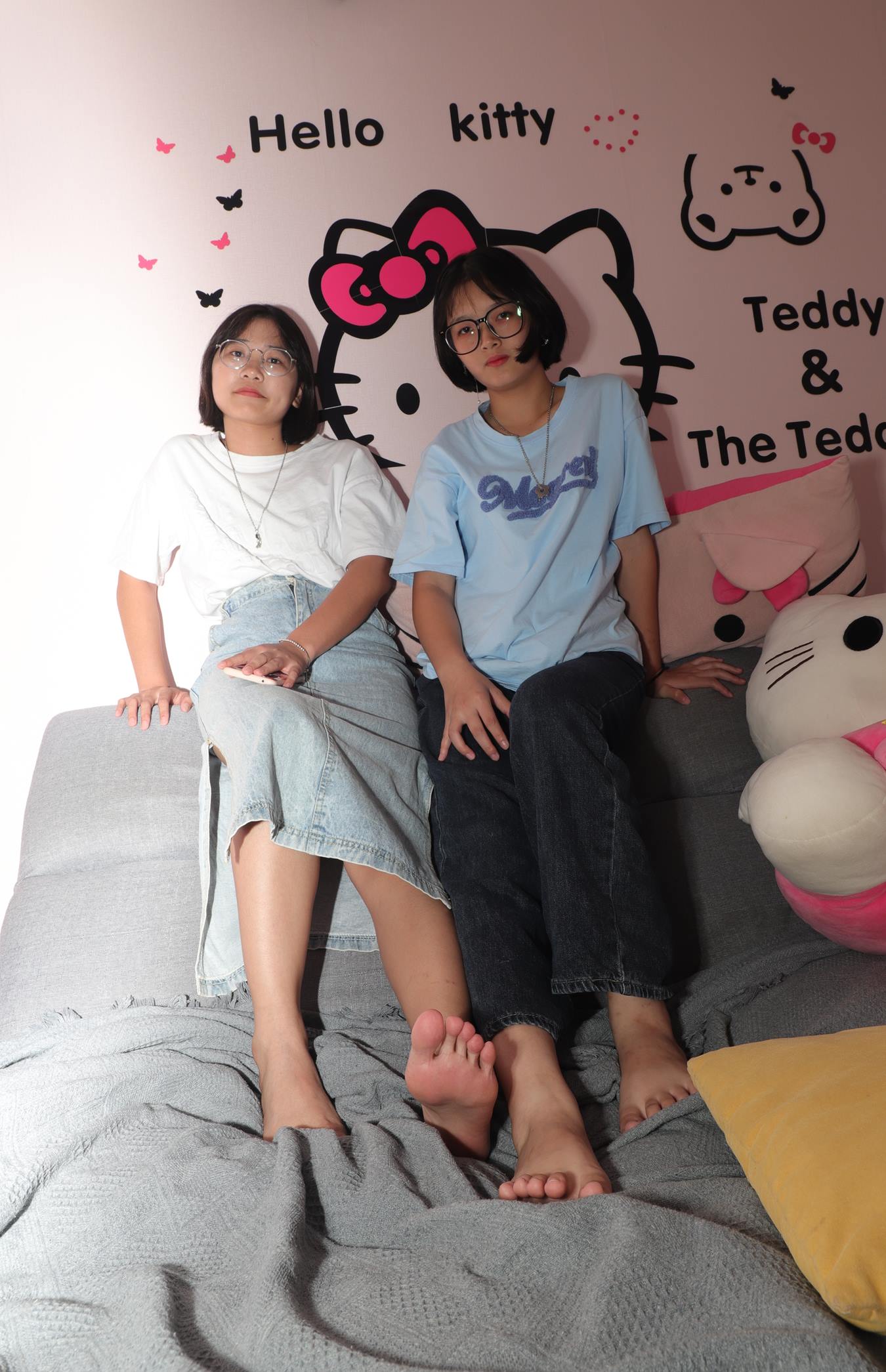 图片[77]-Pary摄影 NO.010 可爱的新模彤彤与小谊脚底秀[101P] – 速更版-美库