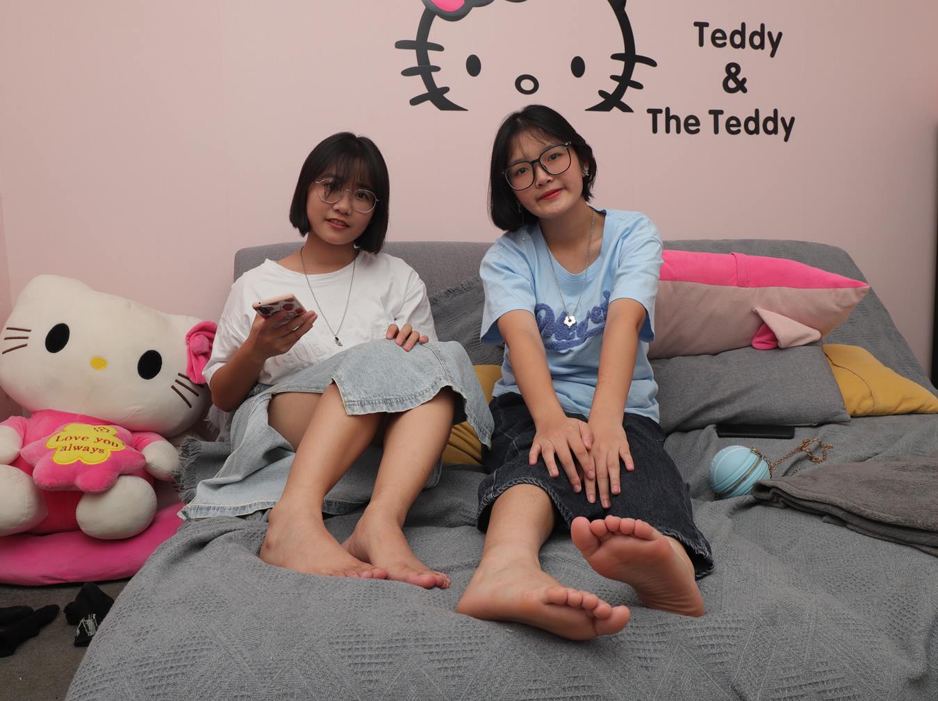 图片[95]-Pary摄影 NO.010 可爱的新模彤彤与小谊脚底秀[101P] – 速更版-美库