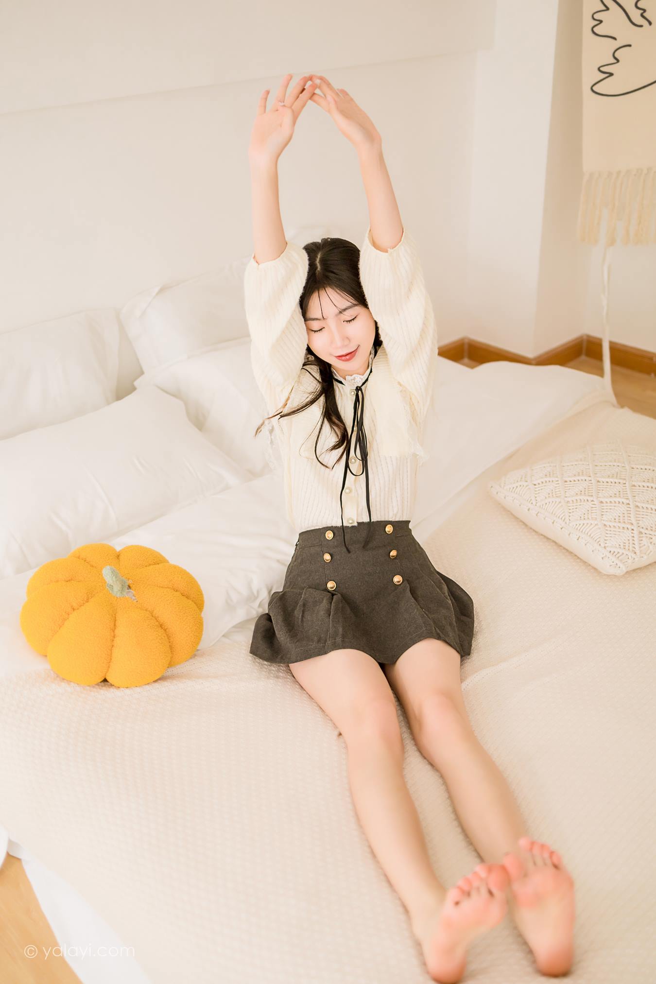 图片[32]-[YALAYI雅拉伊]2022.12.05 NO.989大幸福 小乔[44+1P] – 速更版-美库