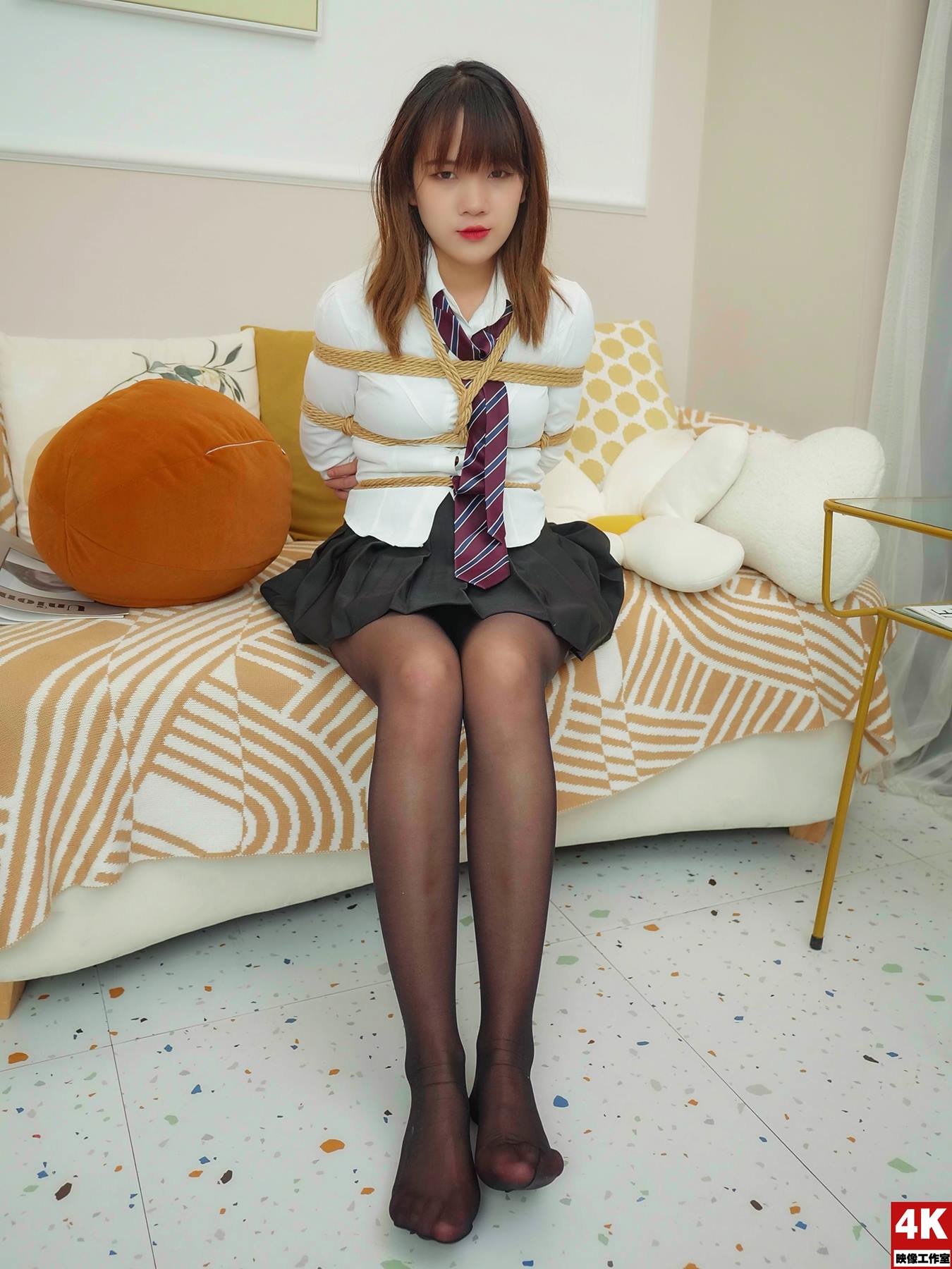 图片[27]-[Ligui丽柜]2022.09.16 你的JK女孩被绑起来 果果吖[53+1P] – 速更版-美库