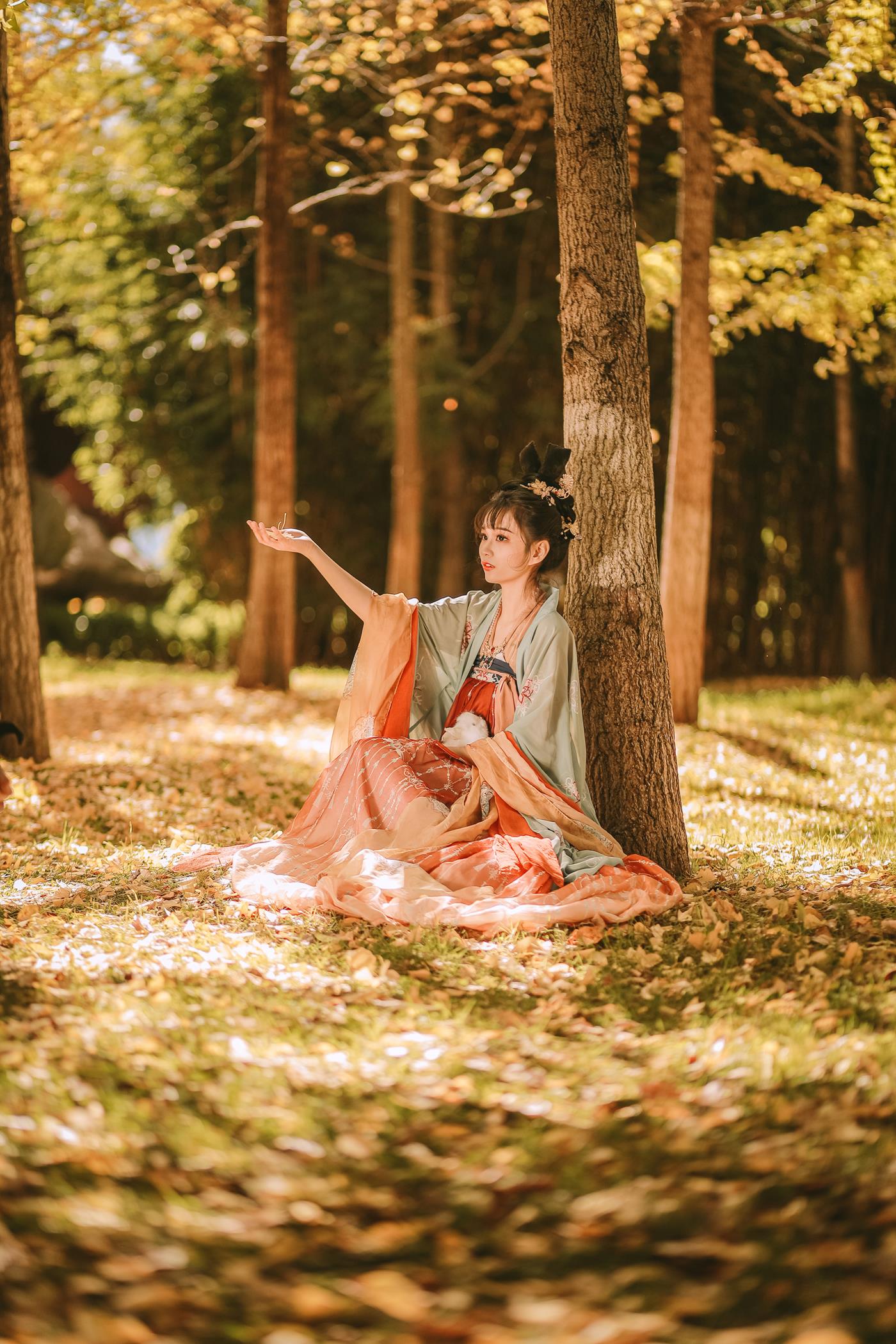 图片[23]-[YITUYU艺图语] 2022.01.24 秋风辞 大橘猫 [32P] – 速更版-美库