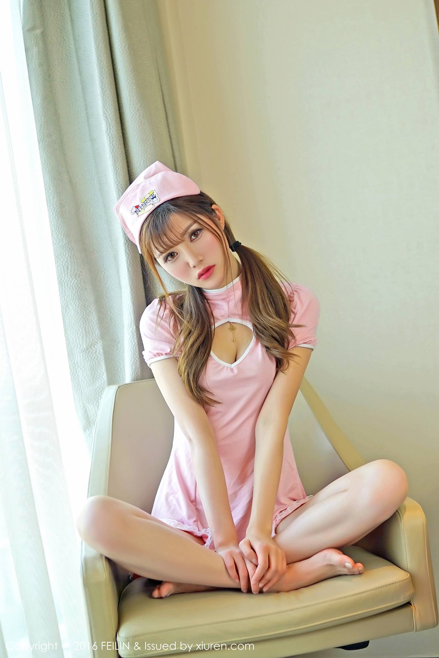 图片[16]-[FEILIN嗲囡囡] 2016.04.11 VOL.036 奶茶-Emily[46+1P] – 速更版-美库