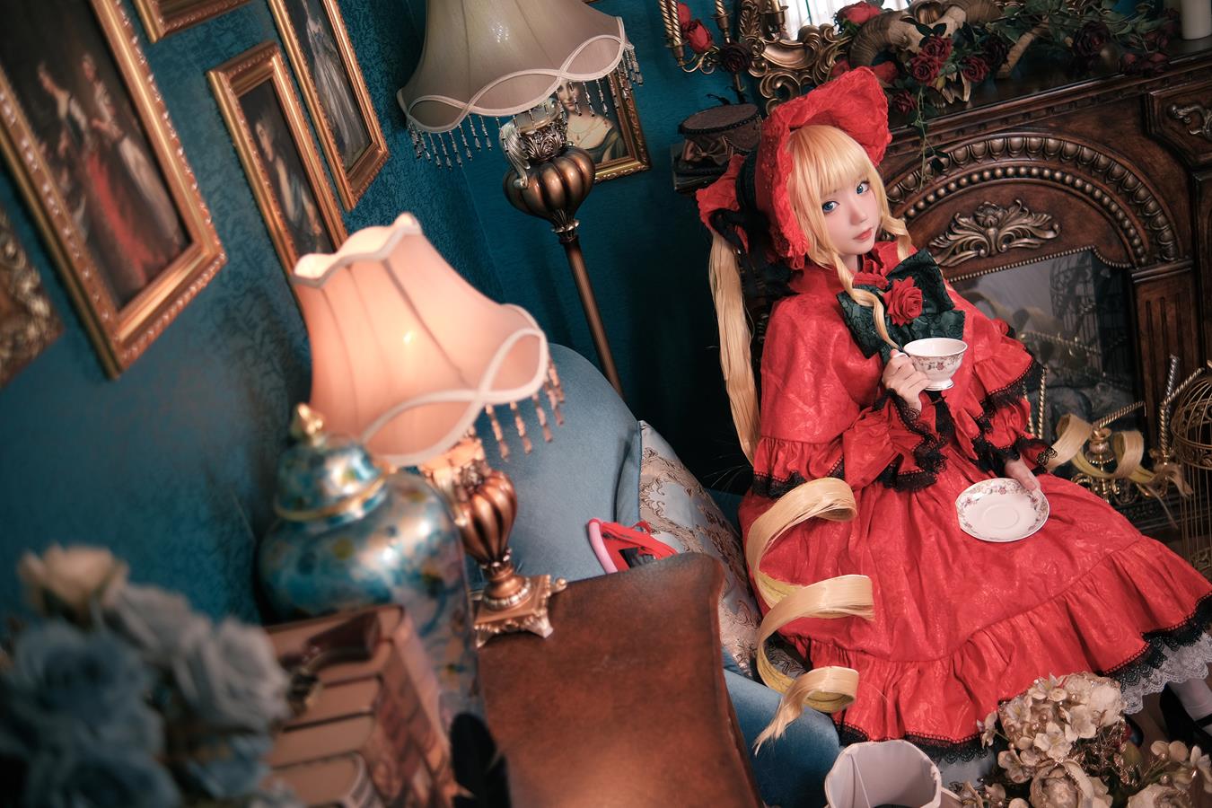 图片[10]-花柒Hana  – 蔷薇少女[13P] – 速更版-美库