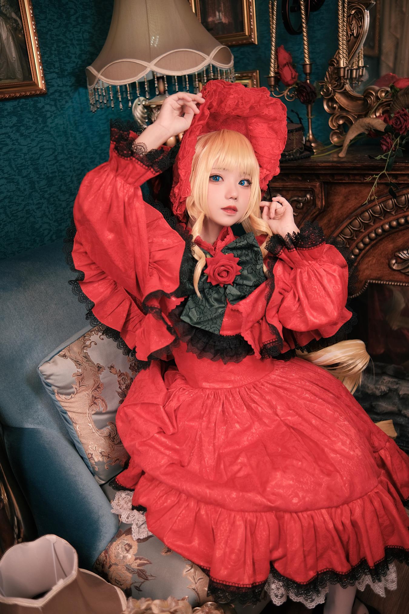 图片[12]-花柒Hana  – 蔷薇少女[13P] – 速更版-美库