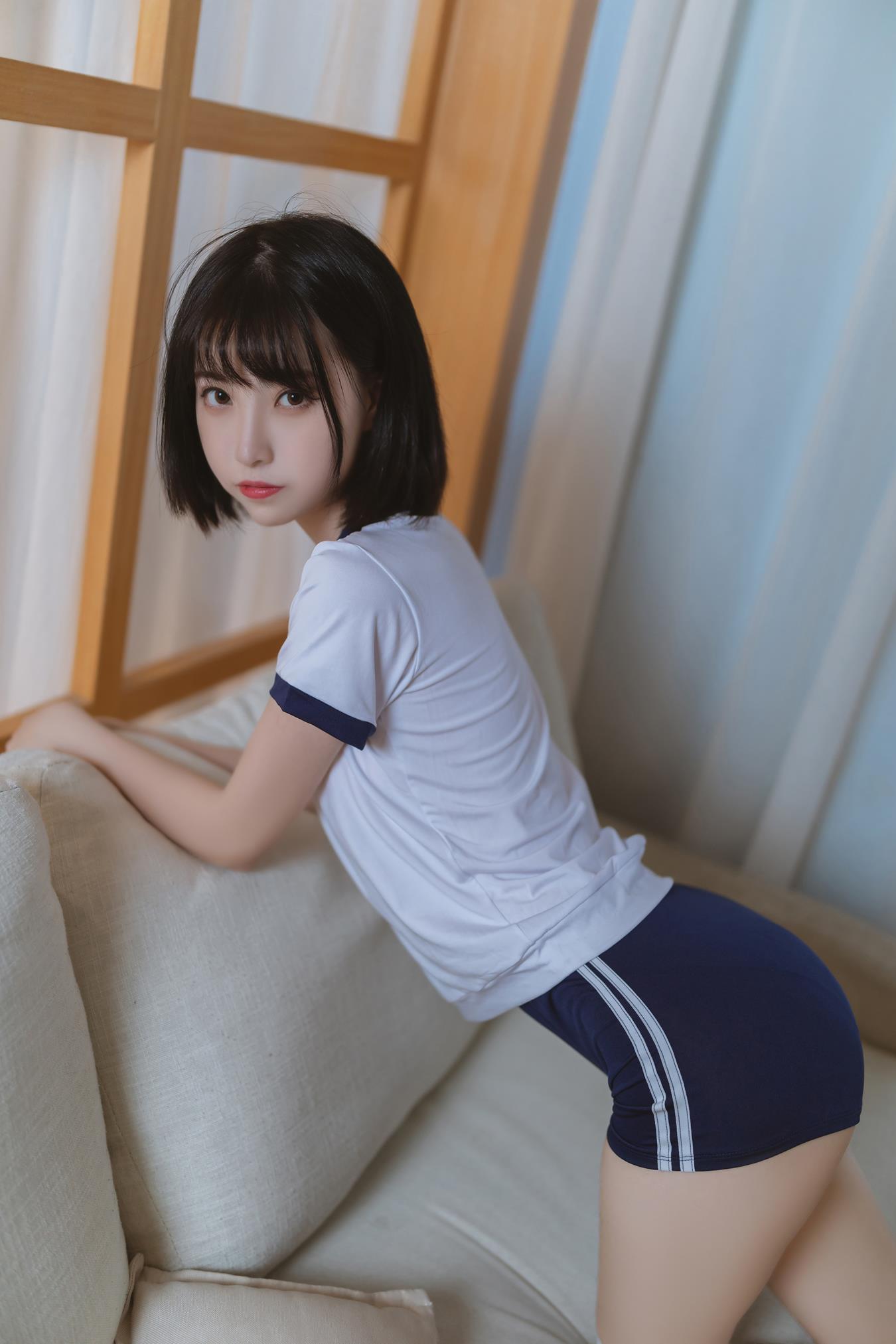 图片[18]-网紅Coser@许岚LAN  放学回家[32P] – 速更版-美库