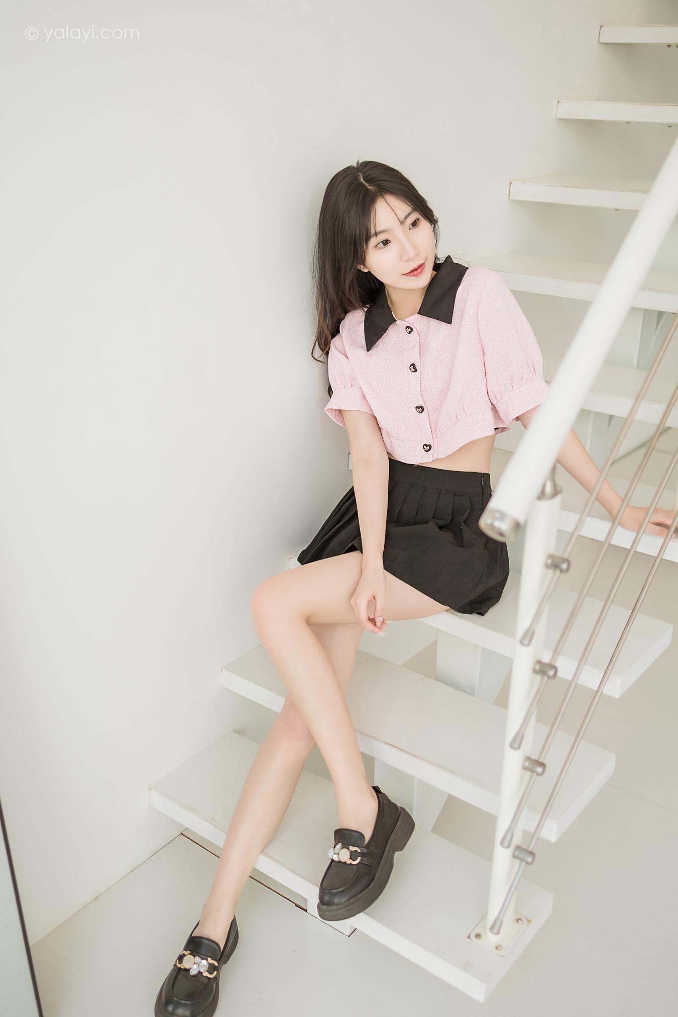 图片[20]-[YALAYI雅拉伊]2022.12.16 NO.991 牛奶糖 小乔[45+1P] – 速更版-美库