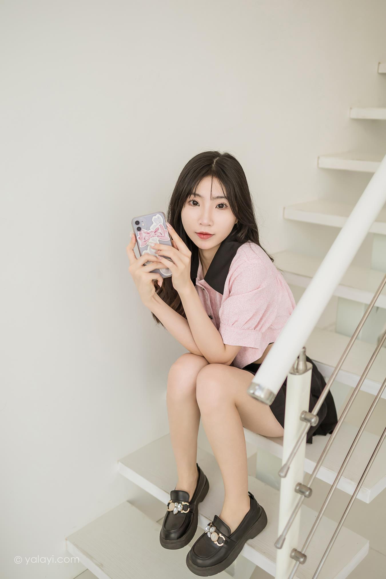 图片[22]-[YALAYI雅拉伊]2022.12.16 NO.991 牛奶糖 小乔[45+1P] – 速更版-美库