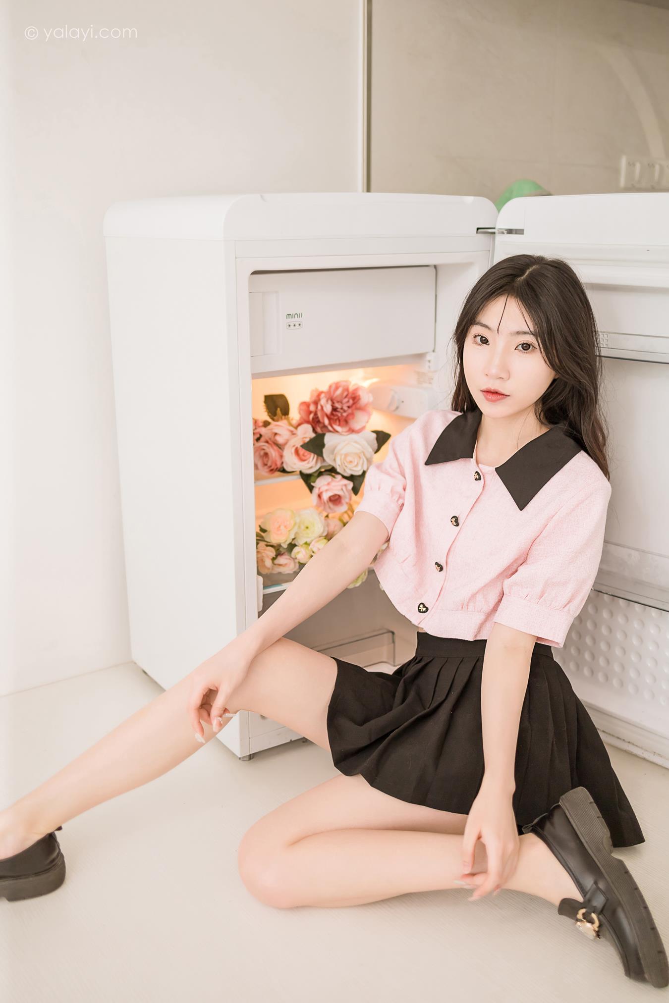 图片[24]-[YALAYI雅拉伊]2022.12.16 NO.991 牛奶糖 小乔[45+1P] – 速更版-美库