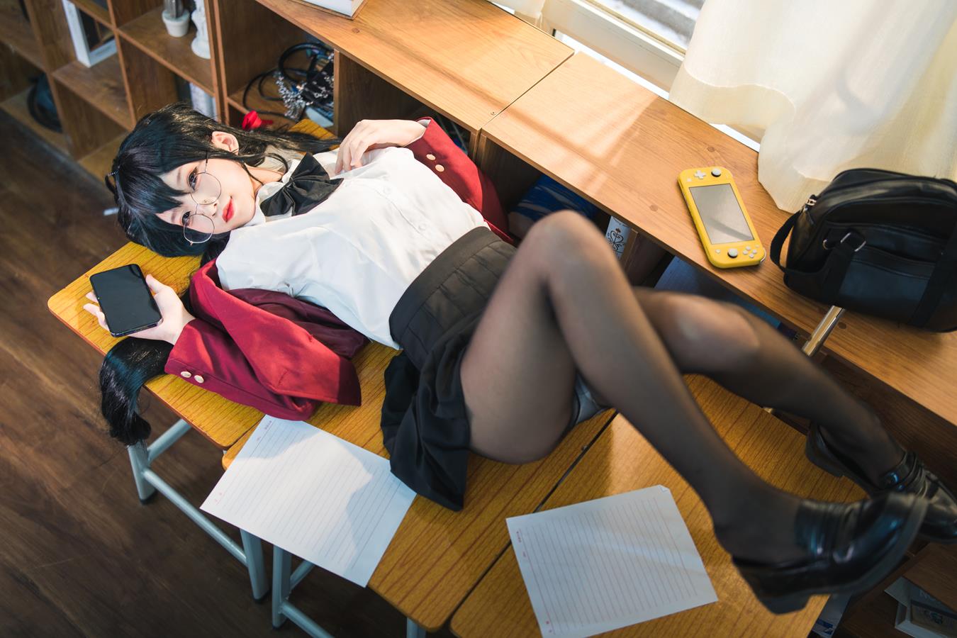 图片[12]-狐玖玖 碧蓝航线 大凤JK [18P] – 速更版-美库