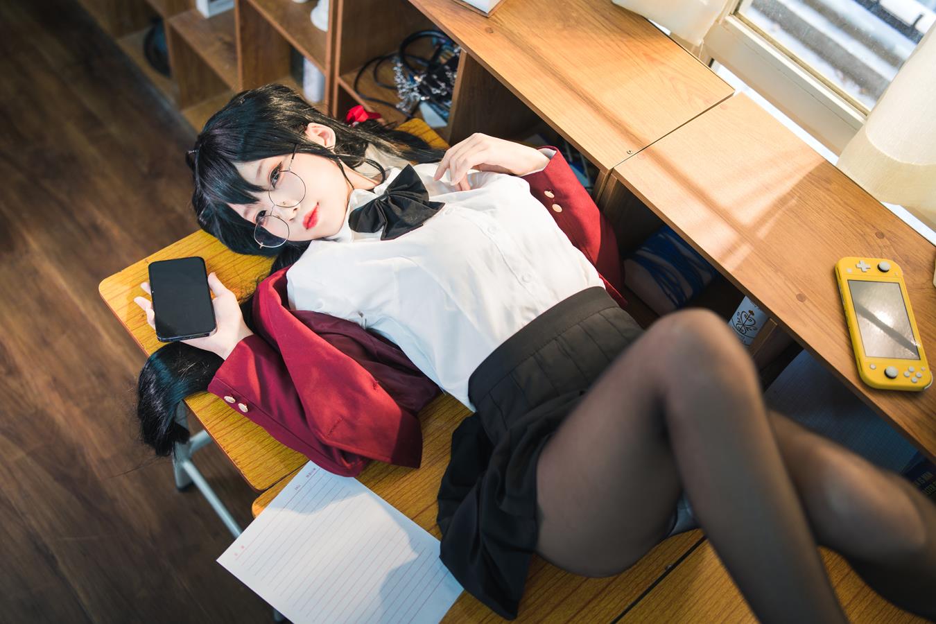 图片[13]-狐玖玖 碧蓝航线 大凤JK [18P] – 速更版-美库